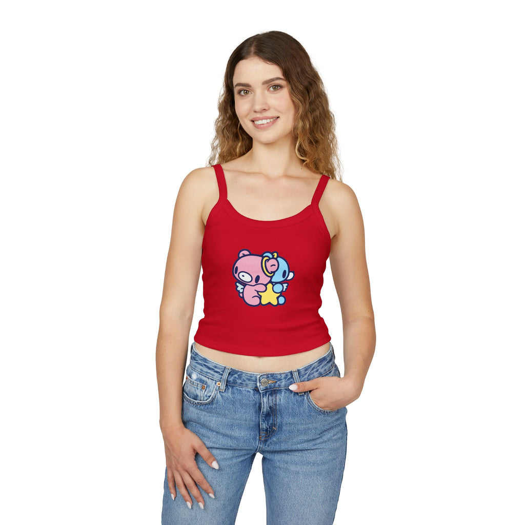 Gloomy gemini Women's Spaghetti Strap Tank Top