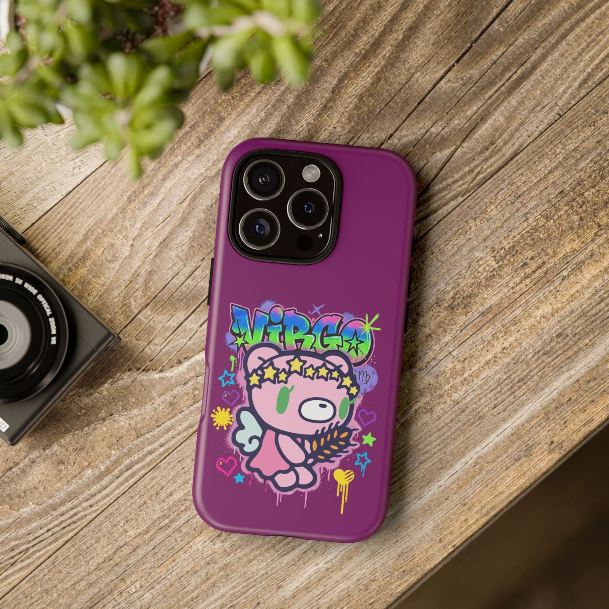 Zodiac Virgo  Gloomy Bear  Phone Case