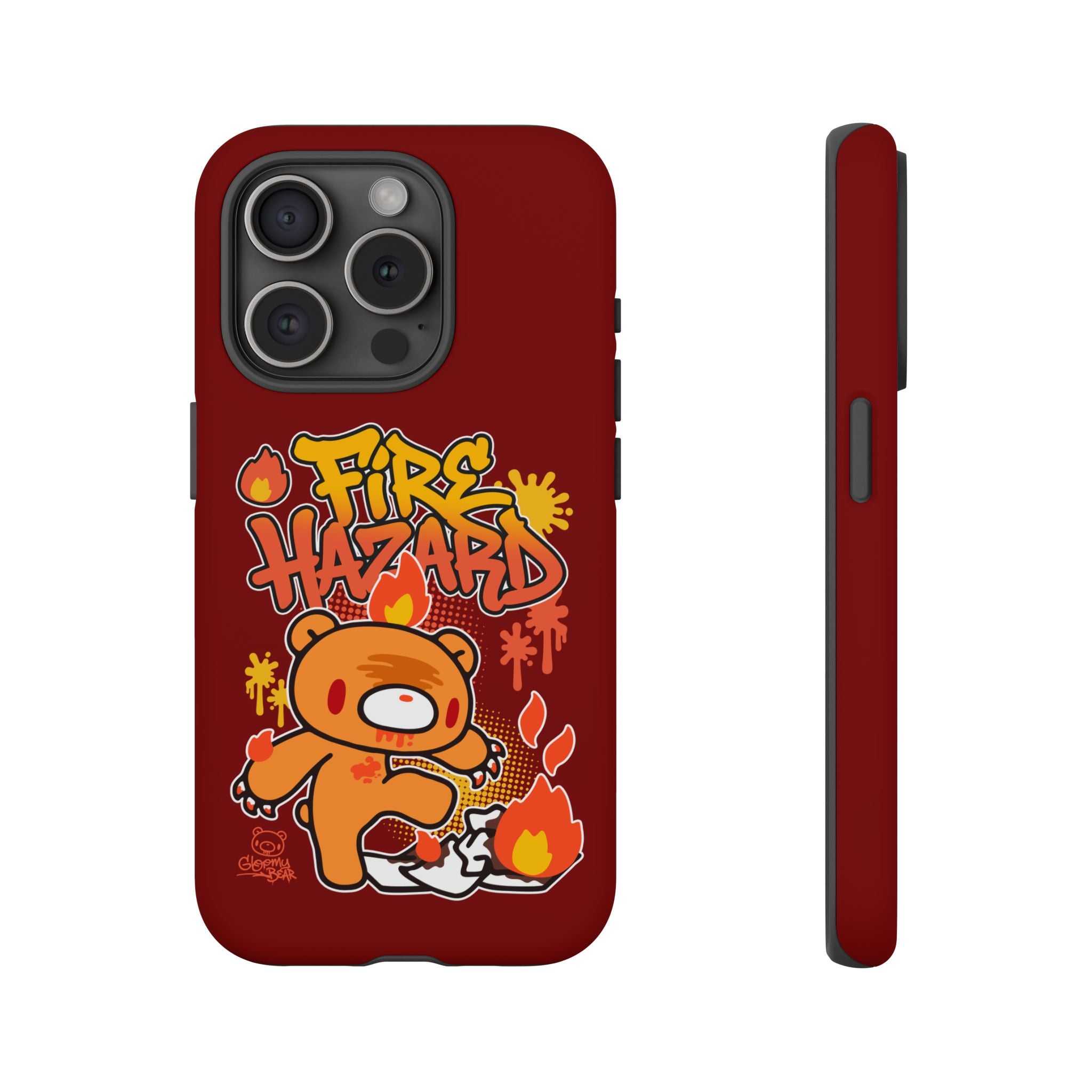 Gloomy Fire trash Phone Case