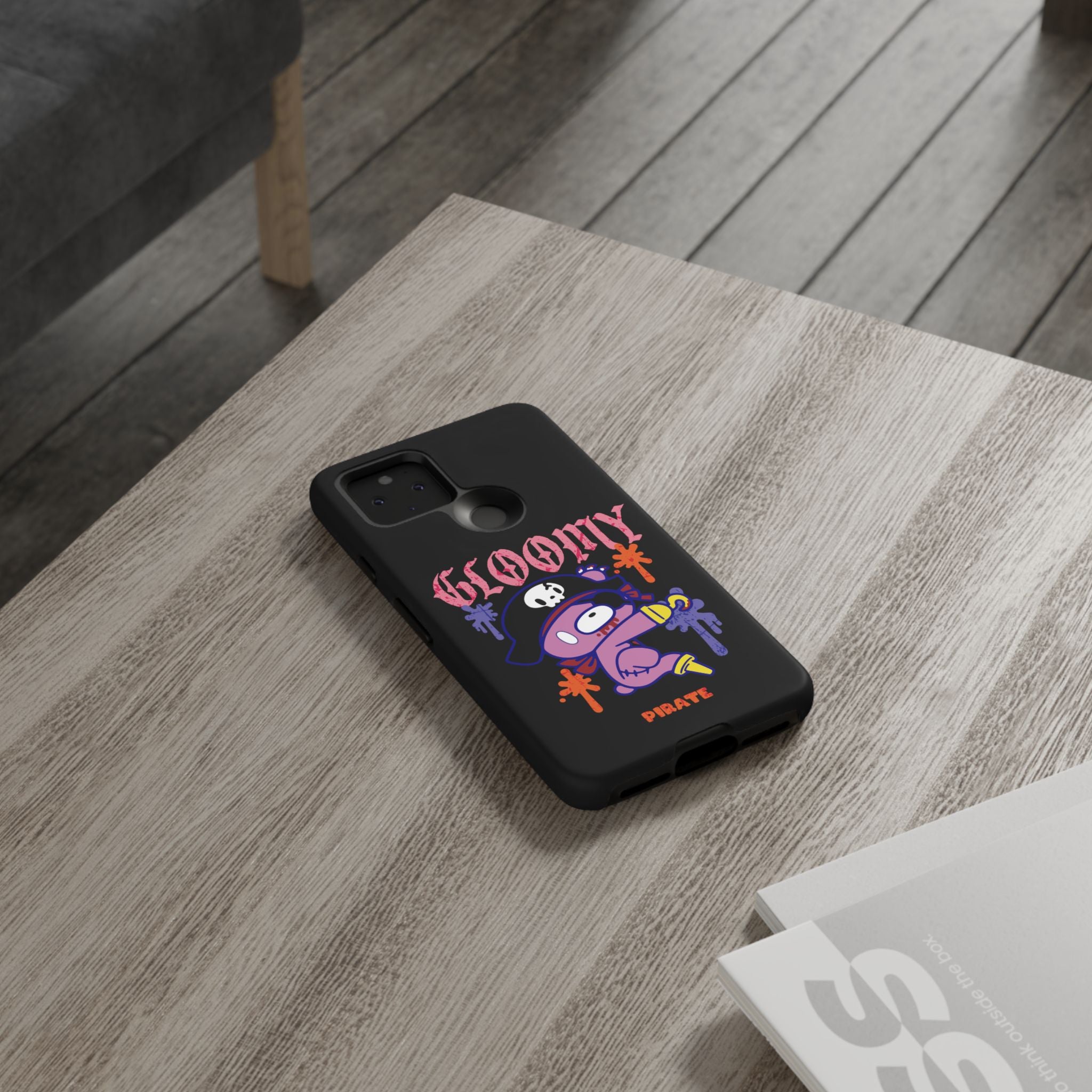 gloomy bear Halloween pirate Phone Case