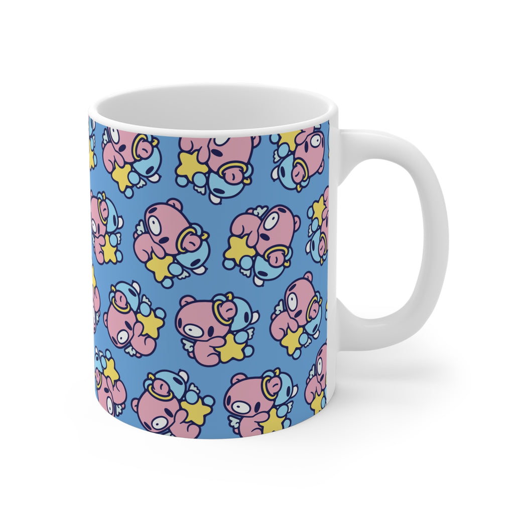 Gloomy Gemini  Bear Ceramic Mug (11oz)