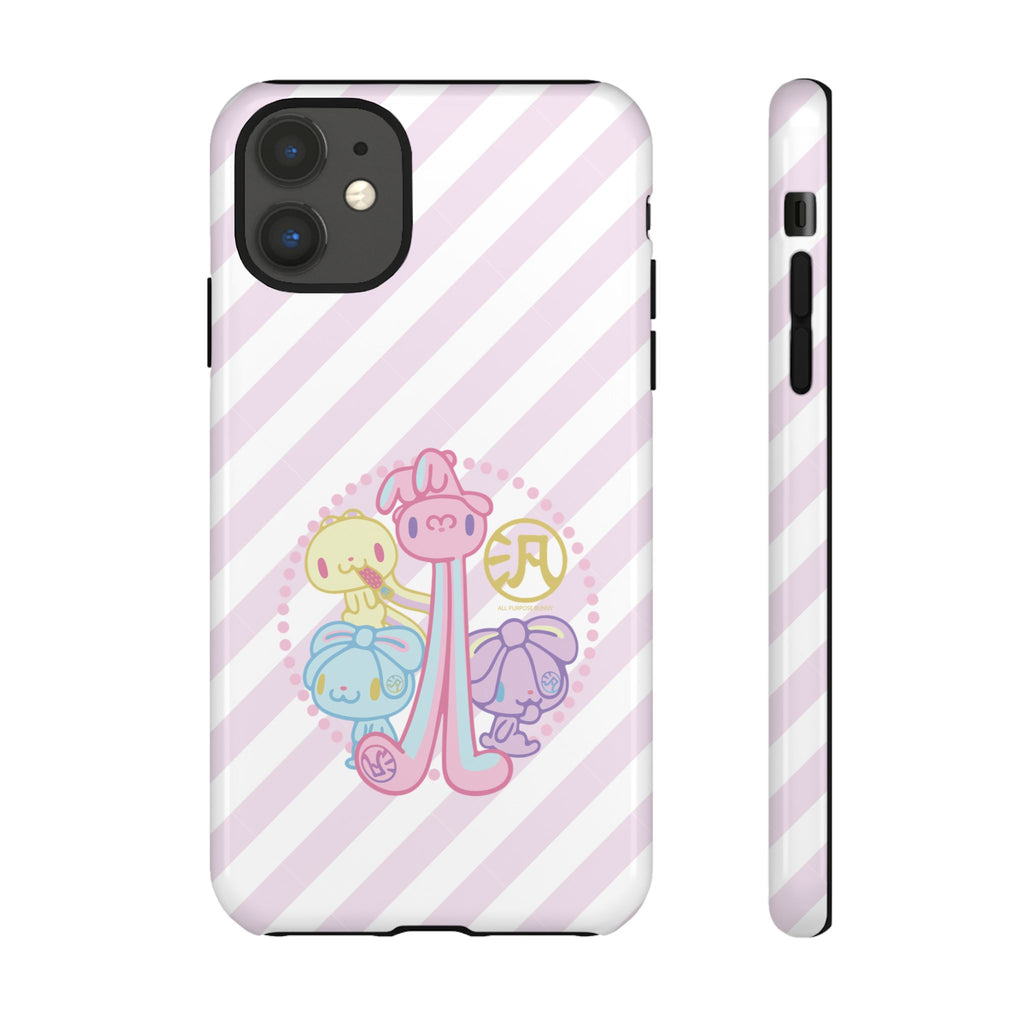 Group Pastel All Purpose Bunny - Phone Case