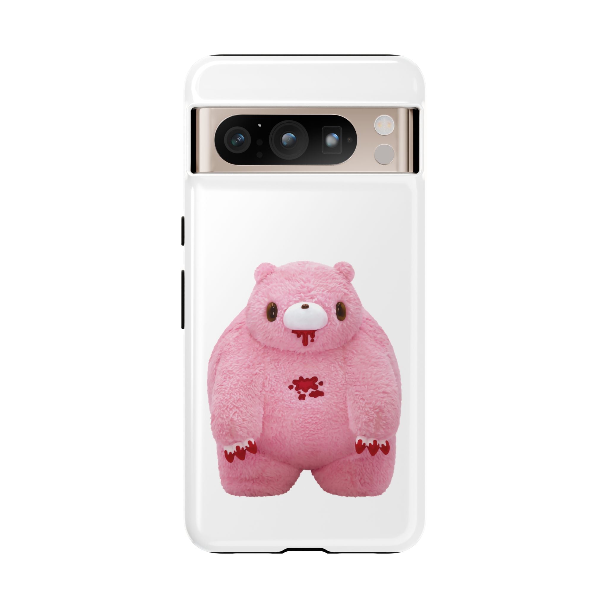 Chubby Gloomy Plush Tough Phone Case