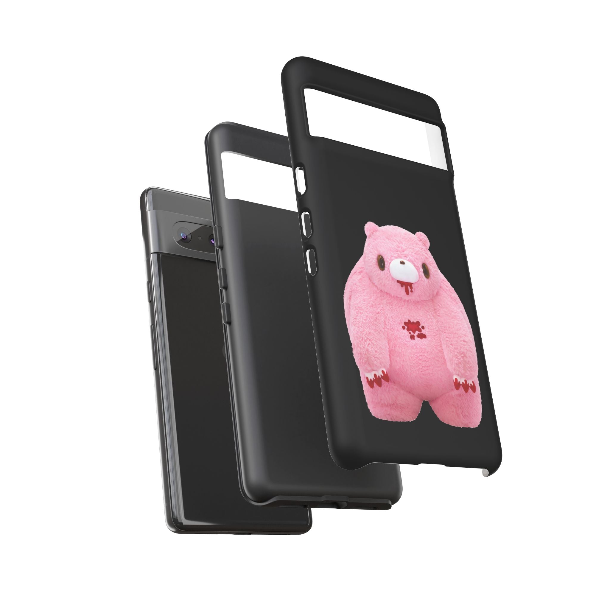 Chubby Gloomy Plush Tough Phone Case