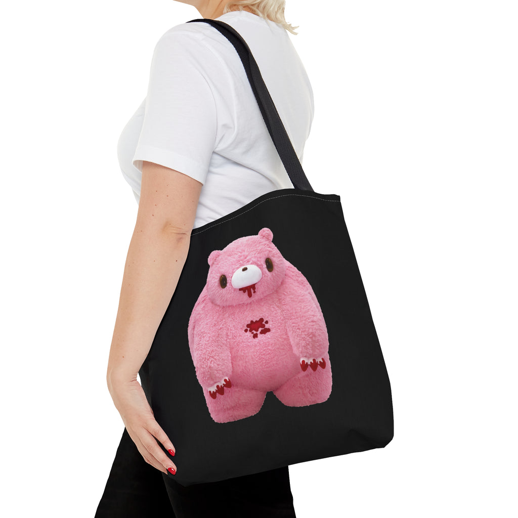 Chubby Gloomy Bear Plush Tote Bag