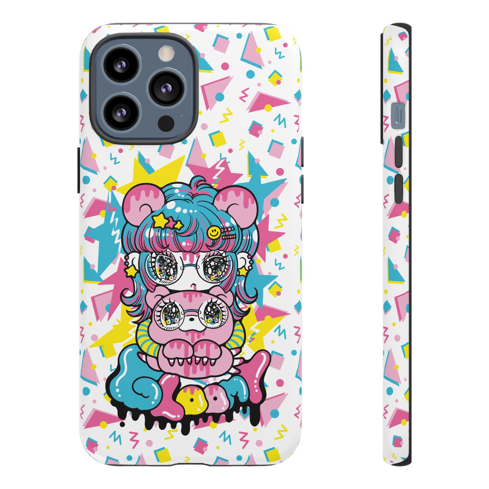 YURIE SEKIYA X GLOOMY BEAR ⭐️ FIRE GIRL PHONE CASE