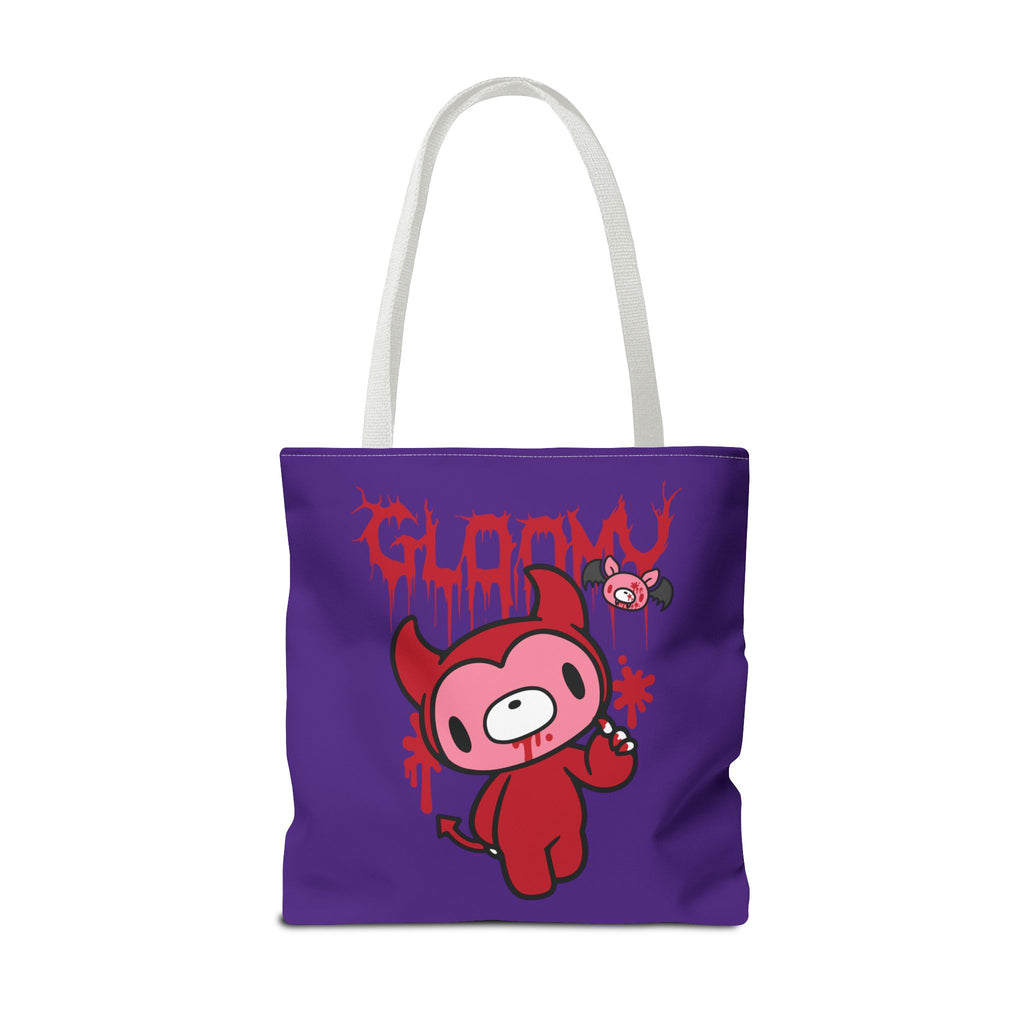 Gloomy Bear Halloween Devil Tote Bag - 2024