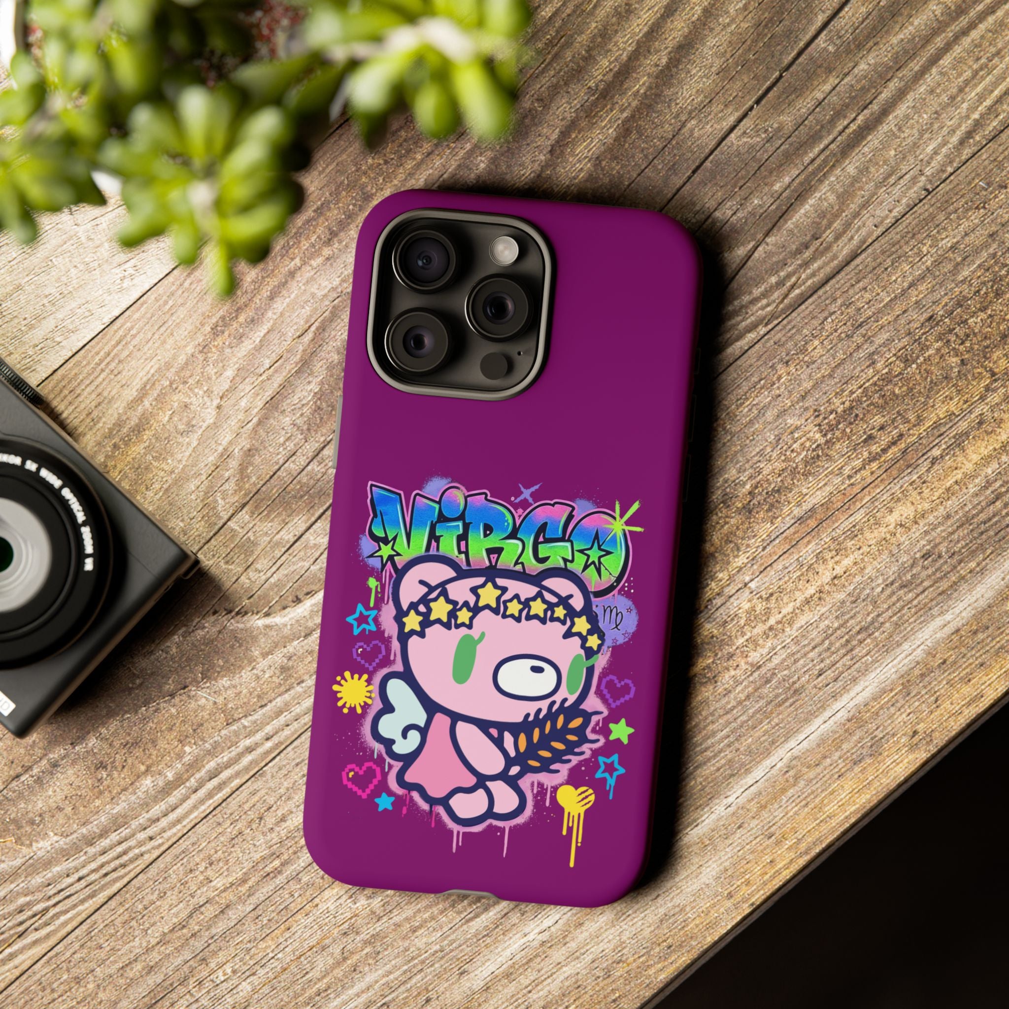Zodiac Virgo  Gloomy Bear  Phone Case