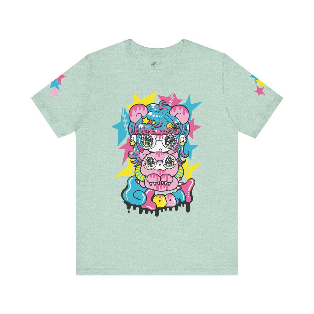 YURIE SEKIYA X GLOOMY BEAR🌟 STARRY GAL 2024 Unisex Short Sleeve Tee