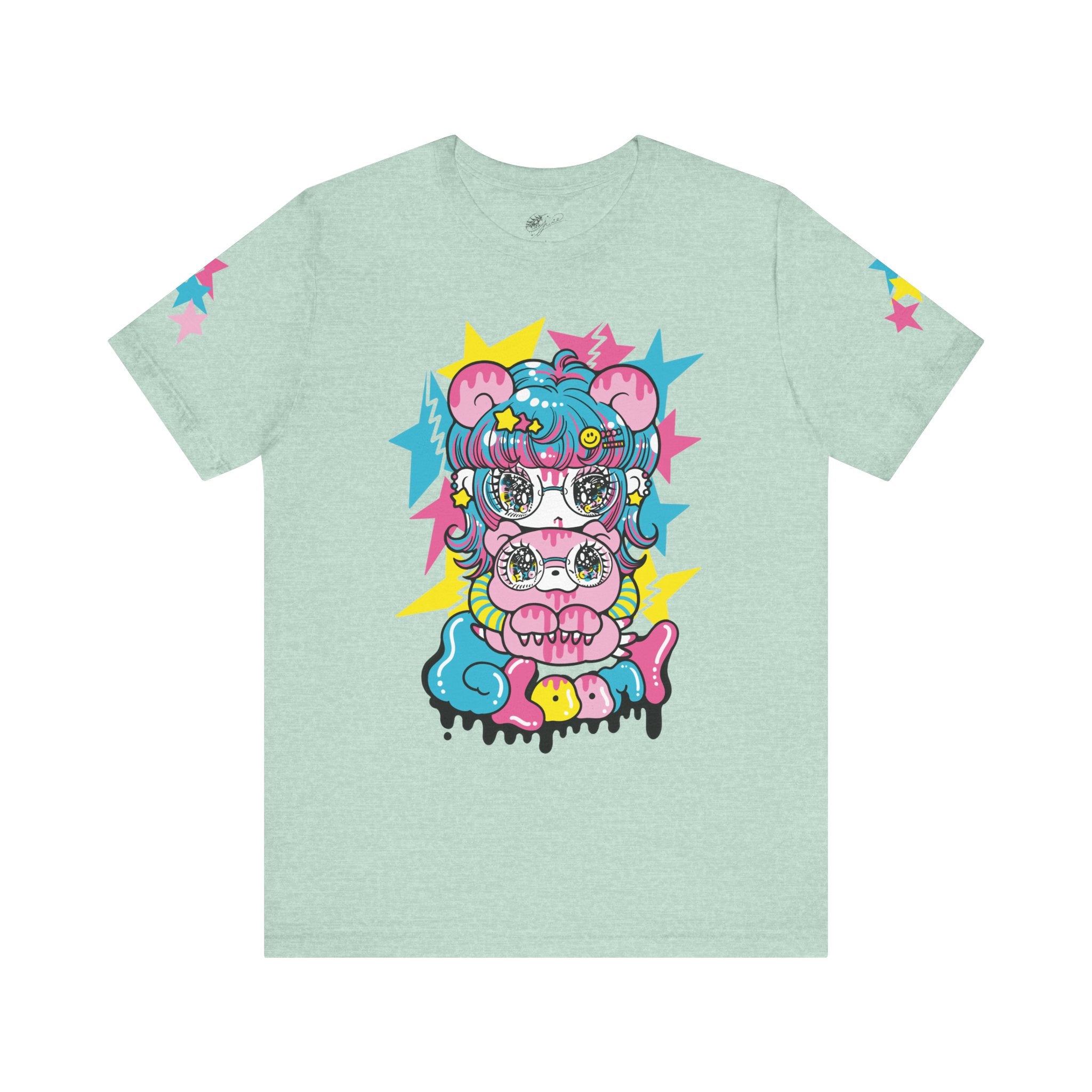 YURIE SEKIYA X GLOOMY BEAR🌟 STARRY GAL 2024 Unisex Short Sleeve Tee