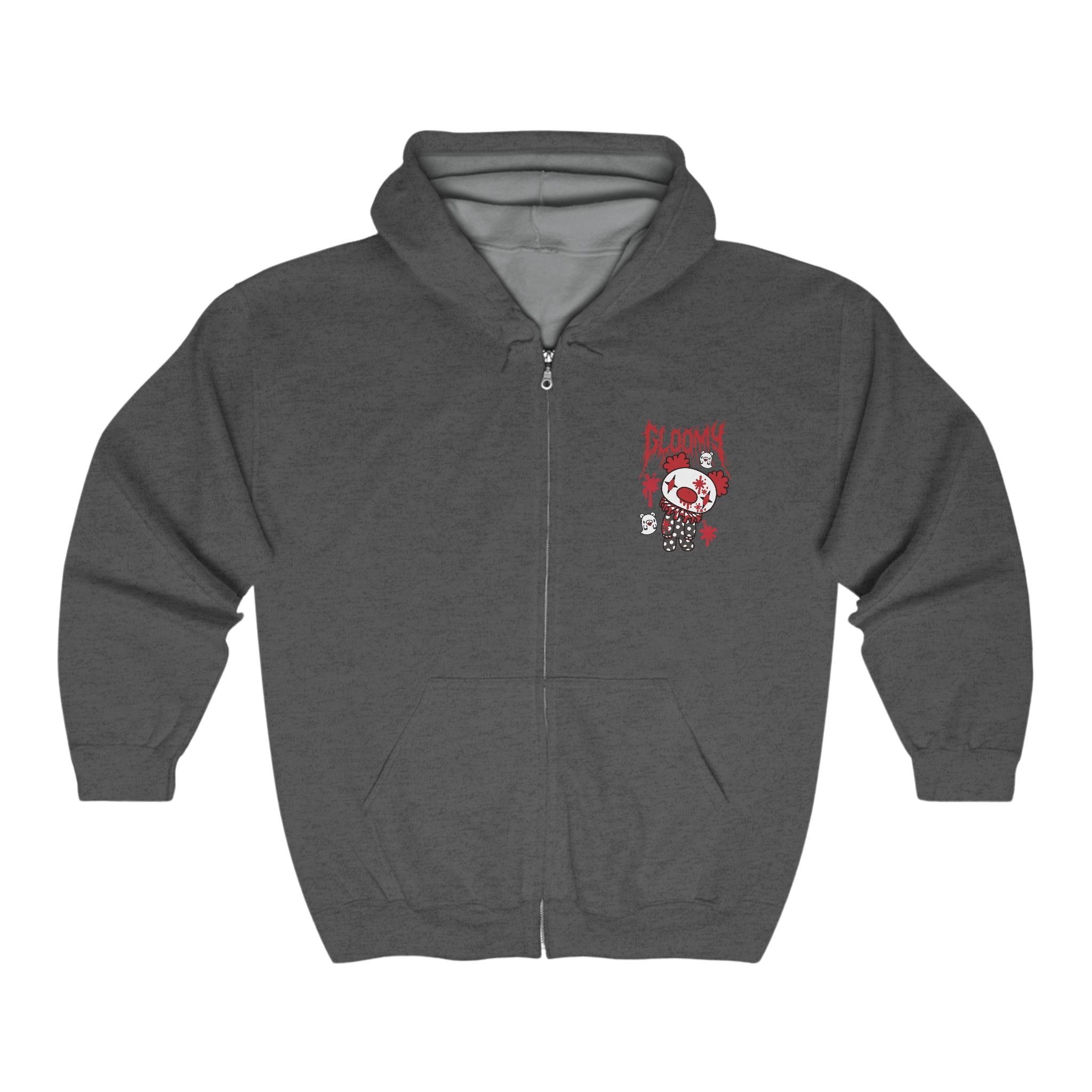 Sketch Gloomy Zip Up Hoodie