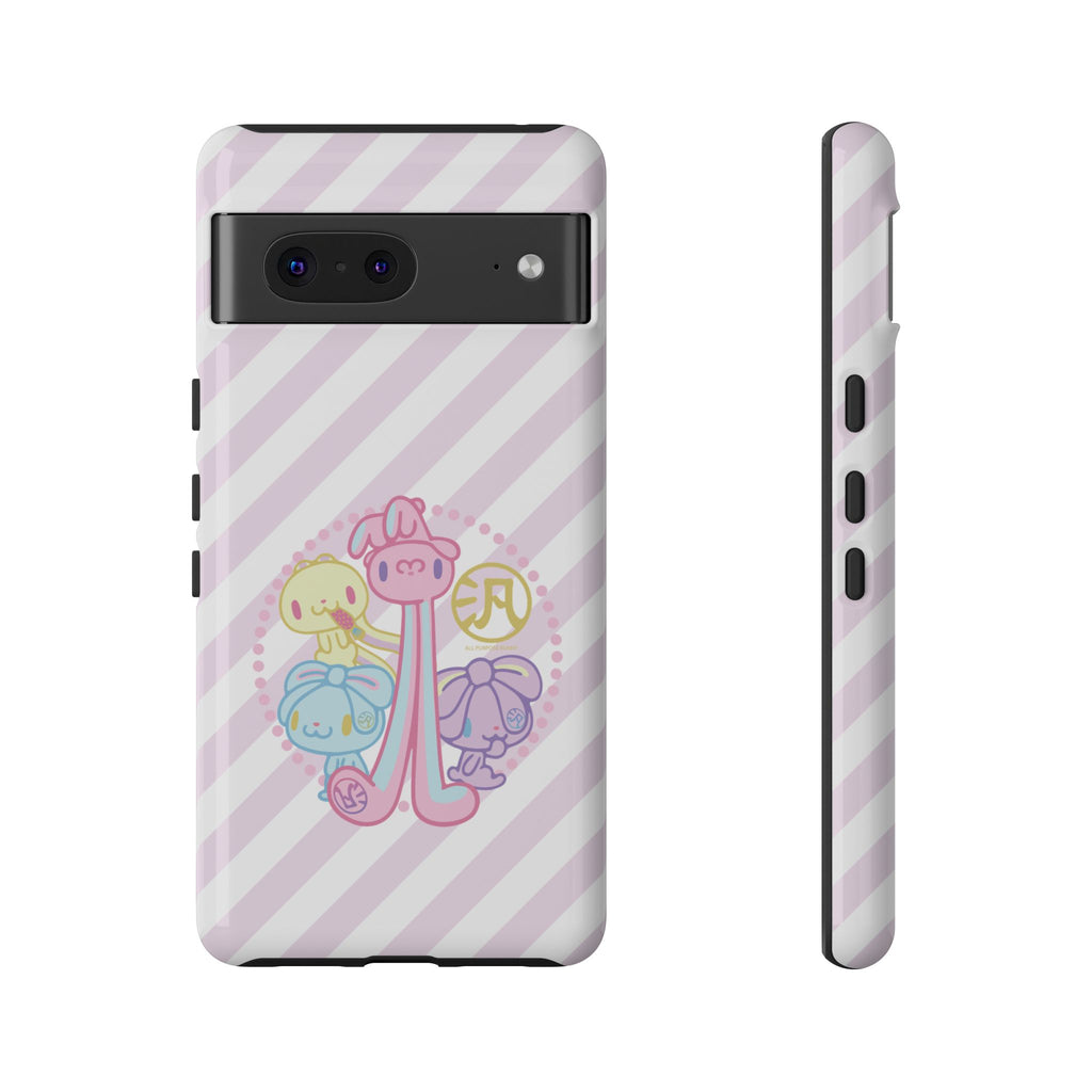 Group Pastel All Purpose Bunny - Phone Case