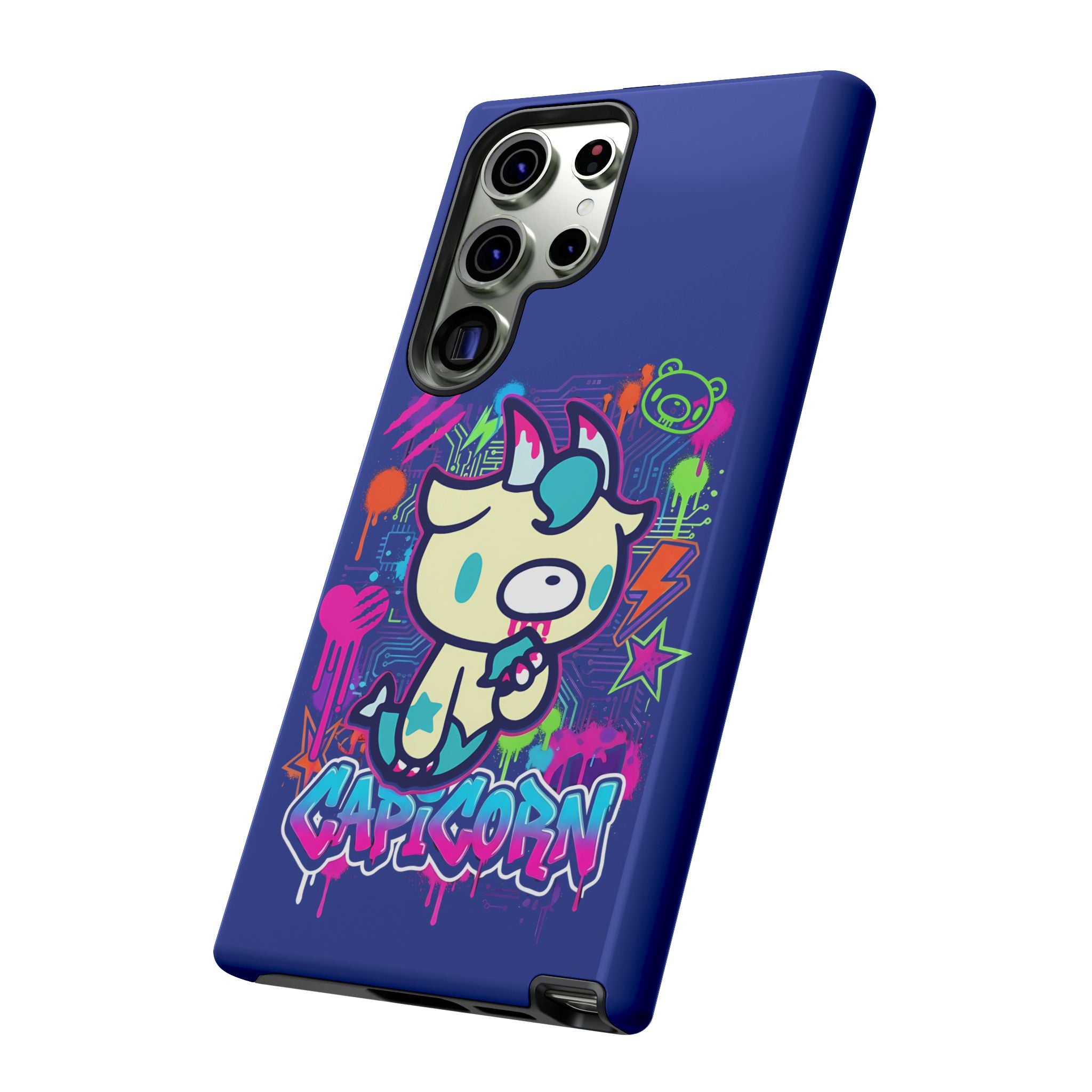 Zodiac Capricorn Gloomy Bear Phone Case