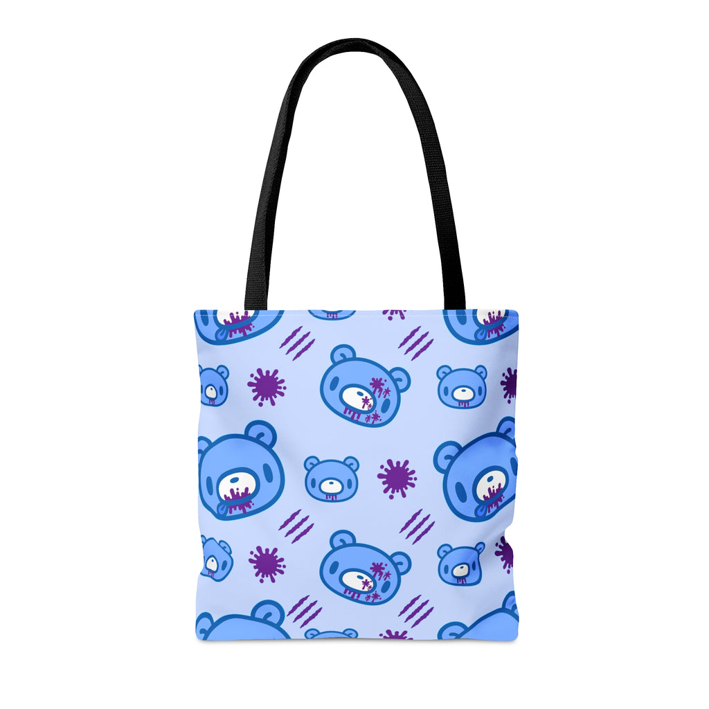 True Blue Gloomy - Canvas Tote Bag