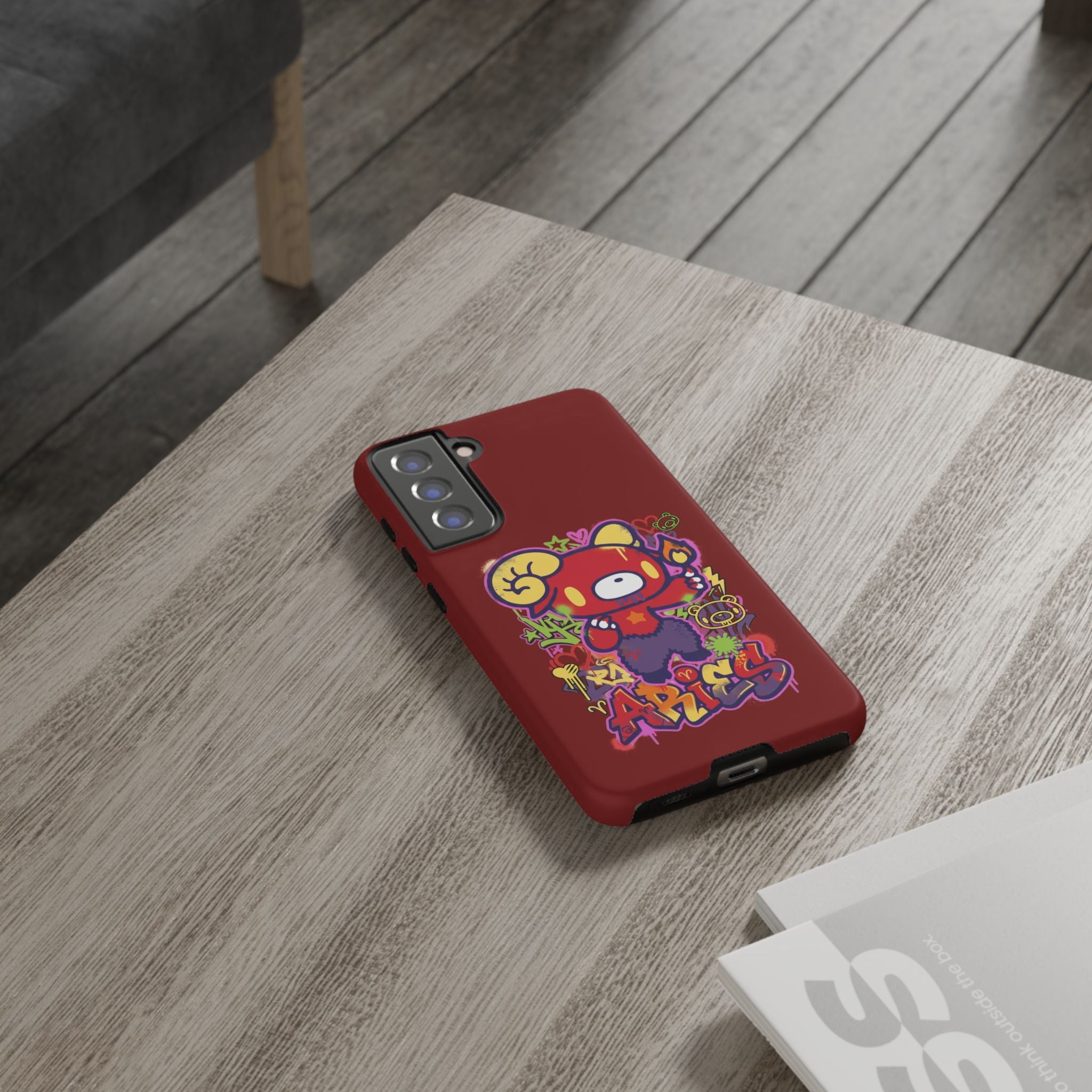 Zodiac Aries  Gloomy Bear Phone Case