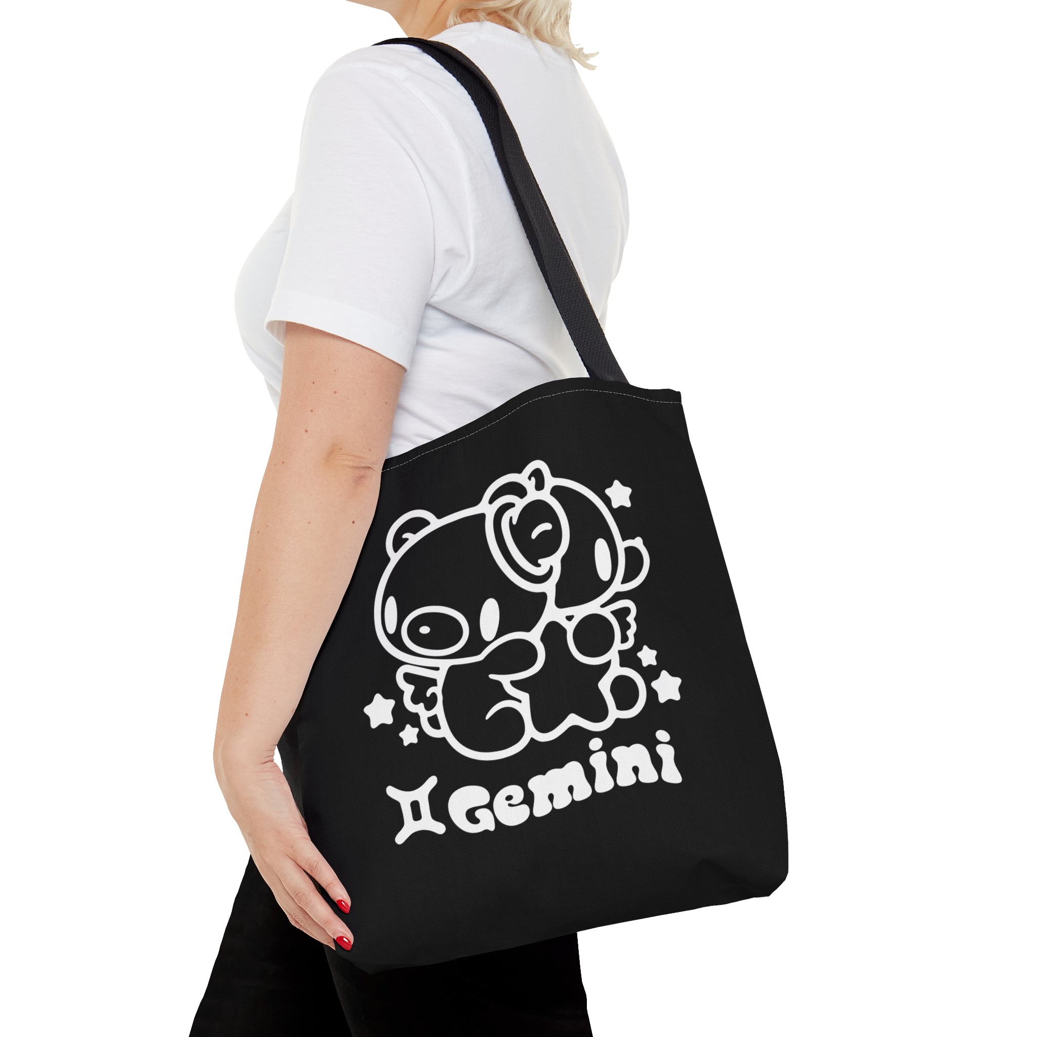 Gloomy Gemini zodiac Tote Bag