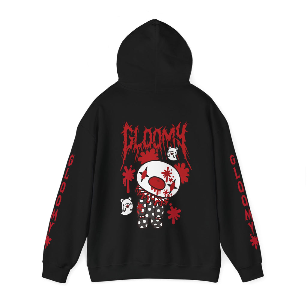 Gloomy Bear Halloween Sketchy Clown Hoodie - 2024