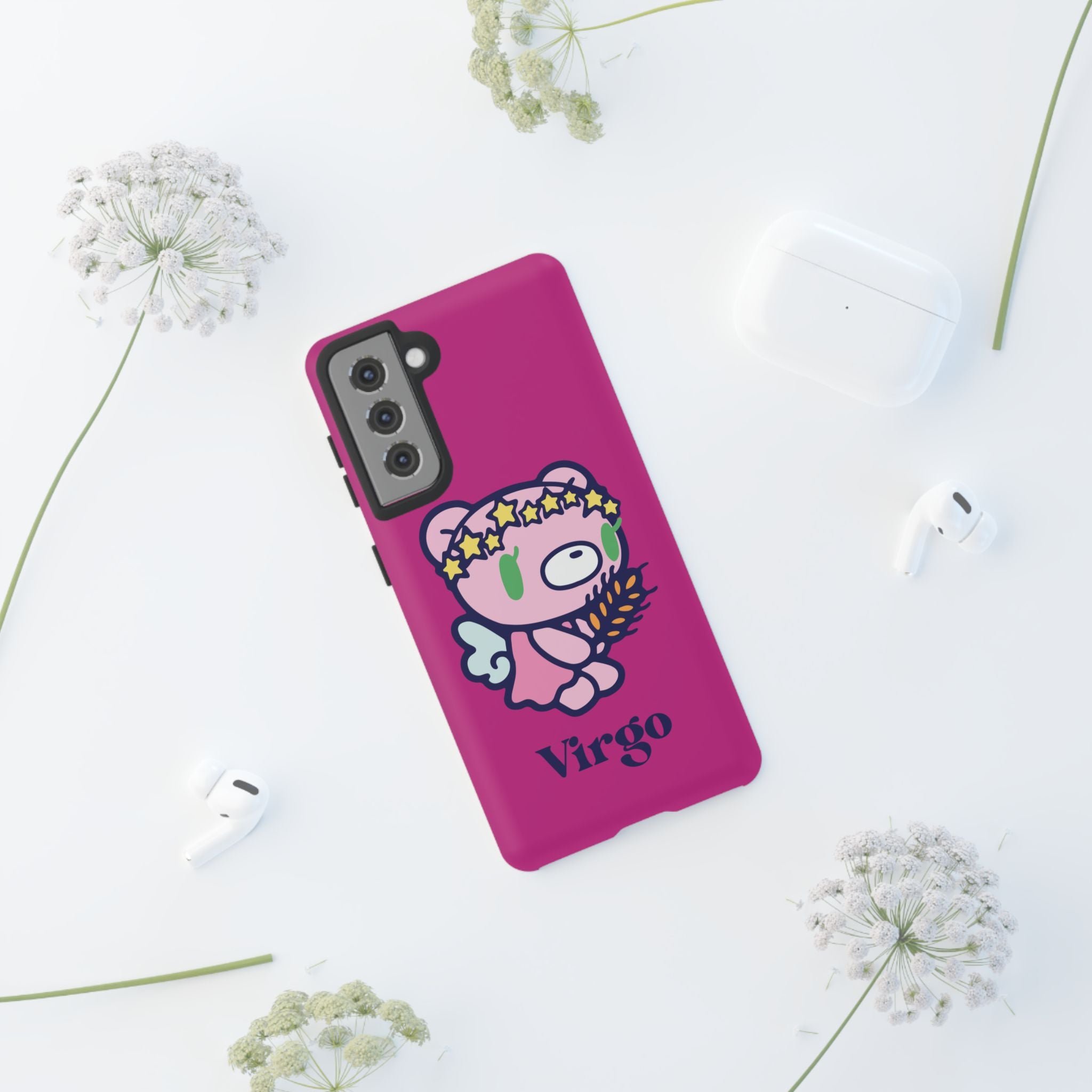 Zodiac Virgo gloomy bear Phone Case