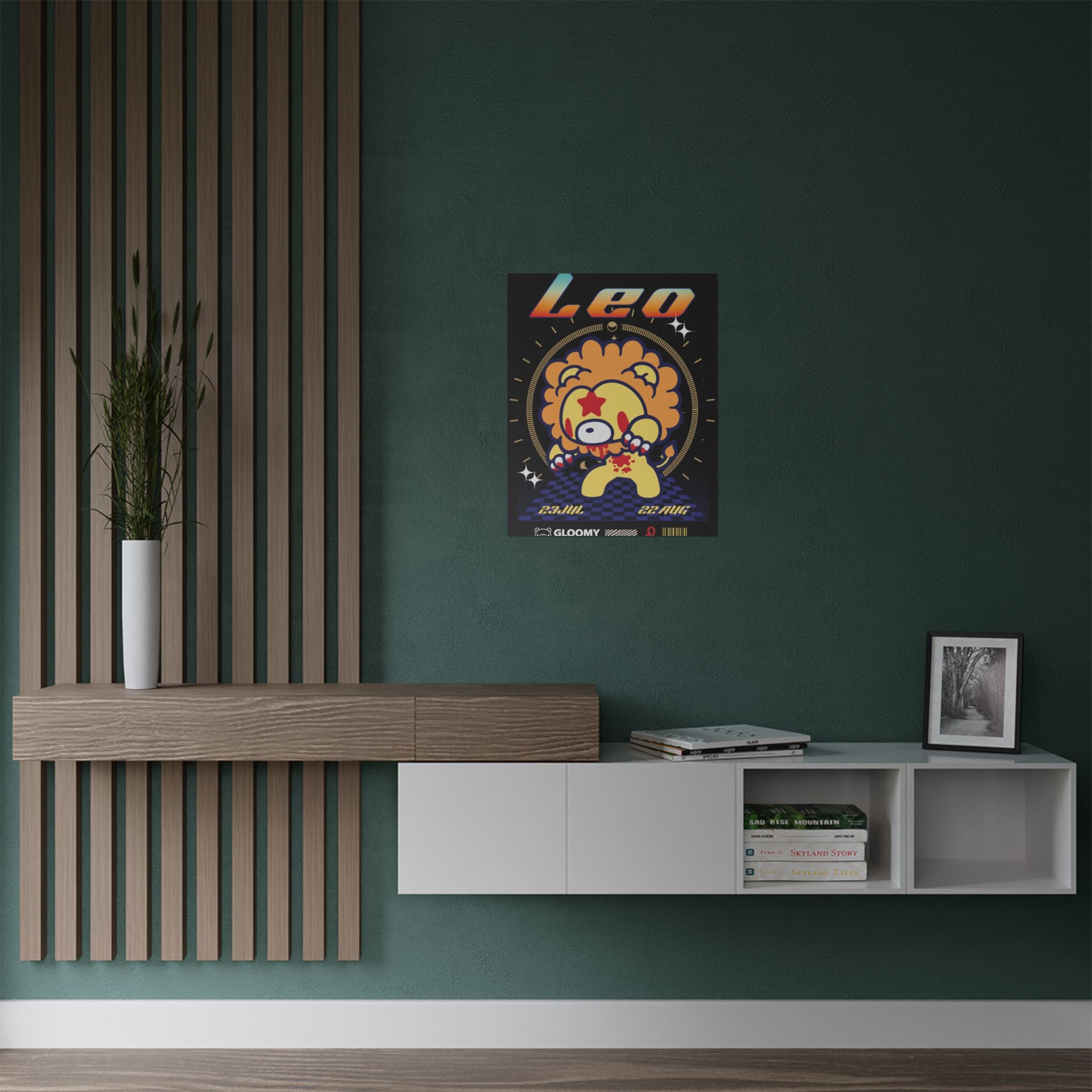 Leo Zodiac Satin Posters (300gsm)