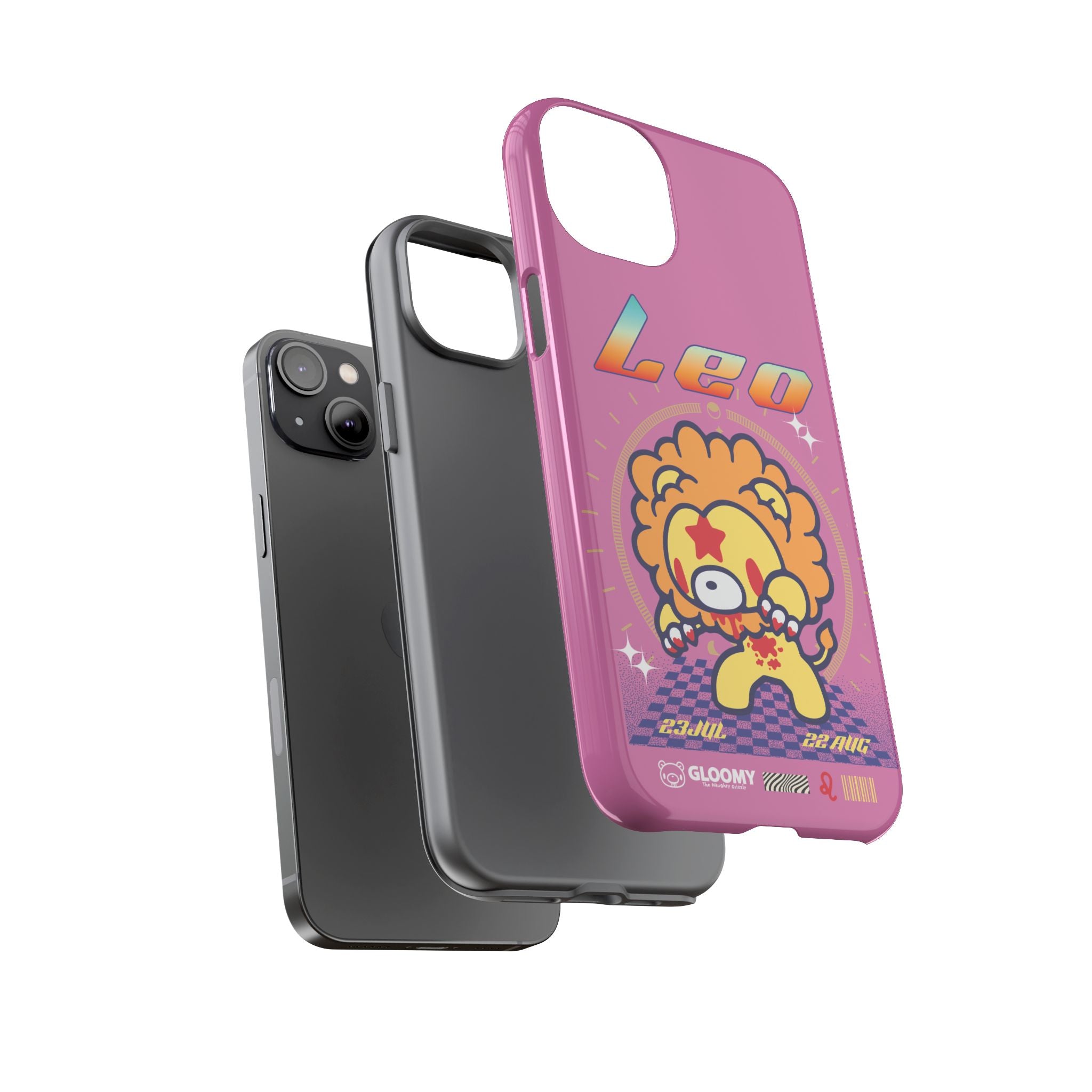 Zodiac Leo gloomy bear Phone Case