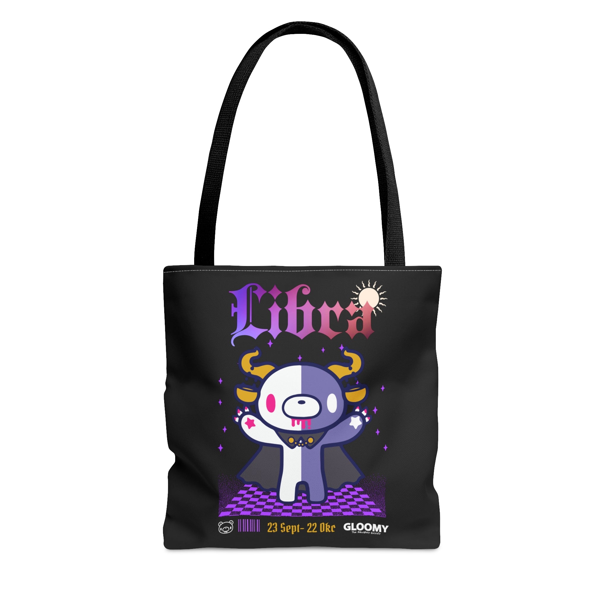 Gloomy Zodiac Libra Tote Bag