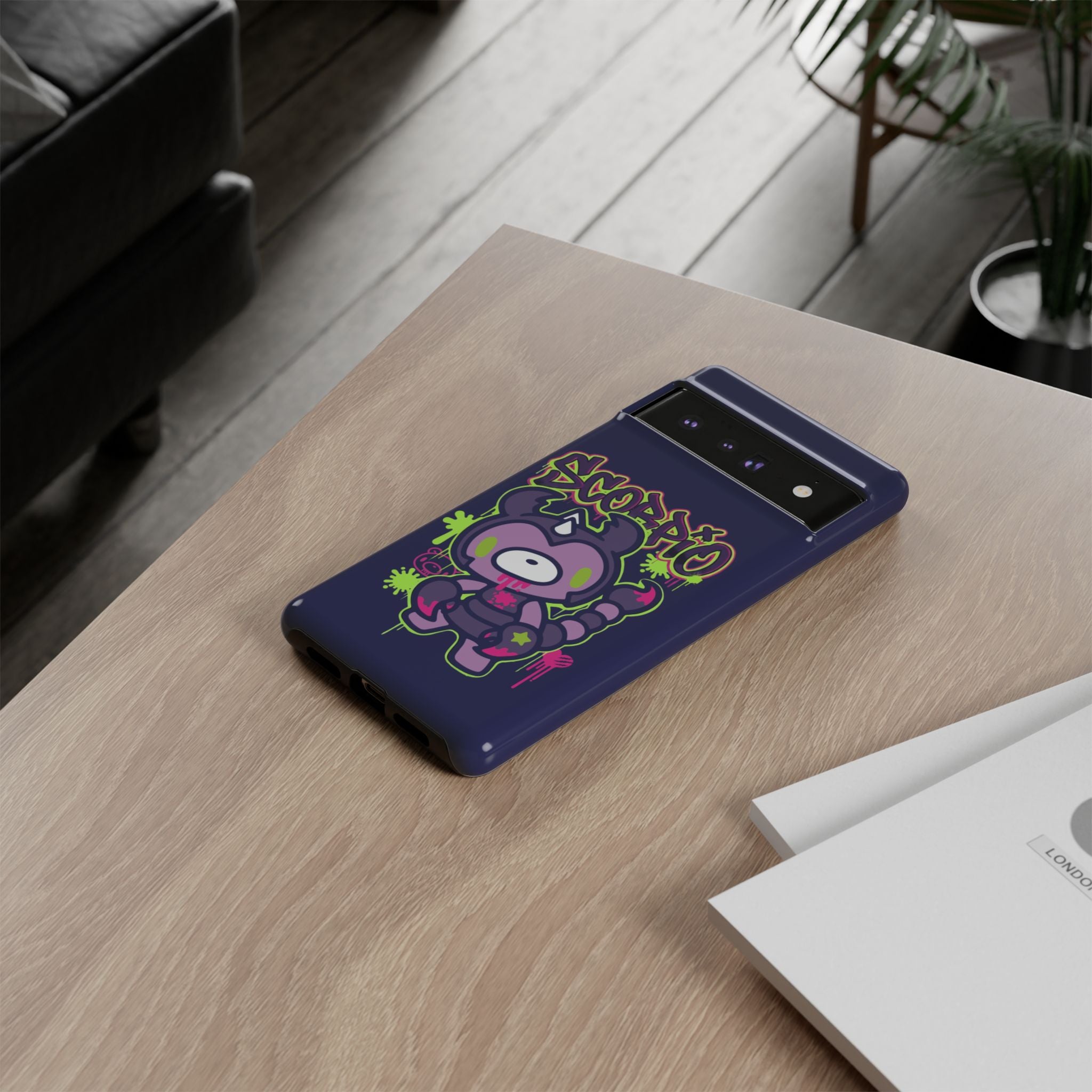 Zodiac Scorpio Gloomy Bear Phone Case