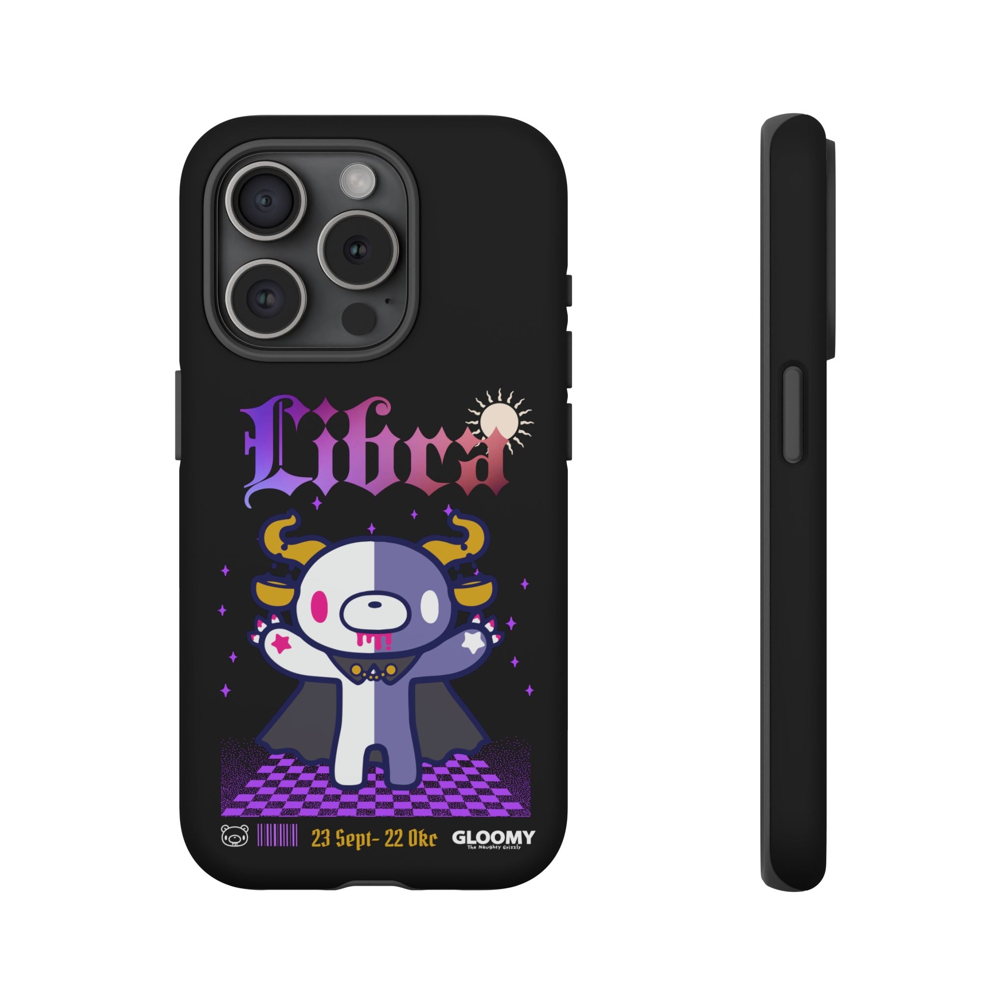 gloomy bear libra zodiac Phone Case