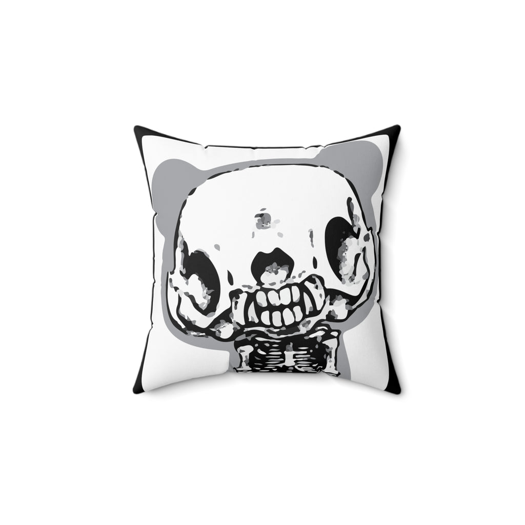 Skeleton - Spun Polyester Square Pillow