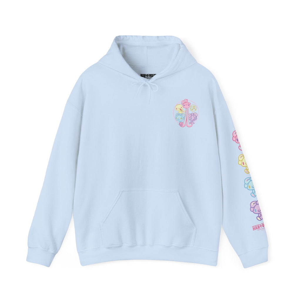 Pastel Pals All Purpose Bunny Unisex Hooded Sweatshirt