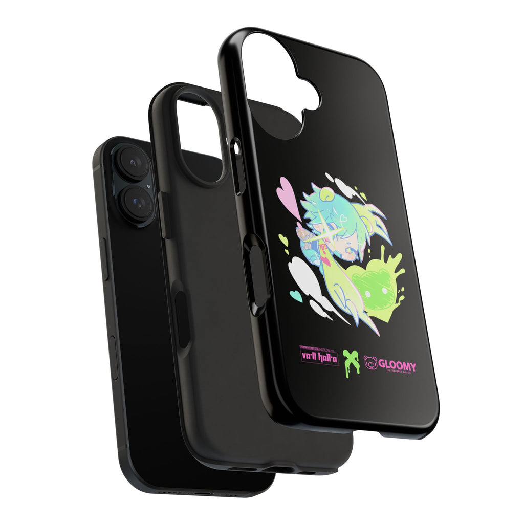 VA-11 HALL-A x Gloomy Bear Sei - iPhone Case