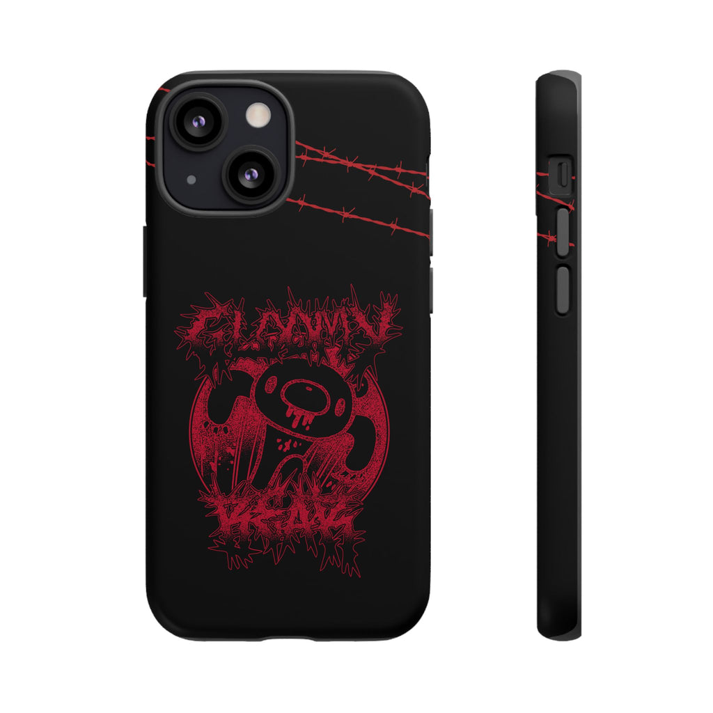 Gloomy Bear Metal Show Red Phone Case