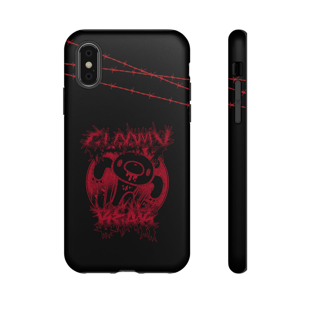 Gloomy Bear Metal Show Red Phone Case