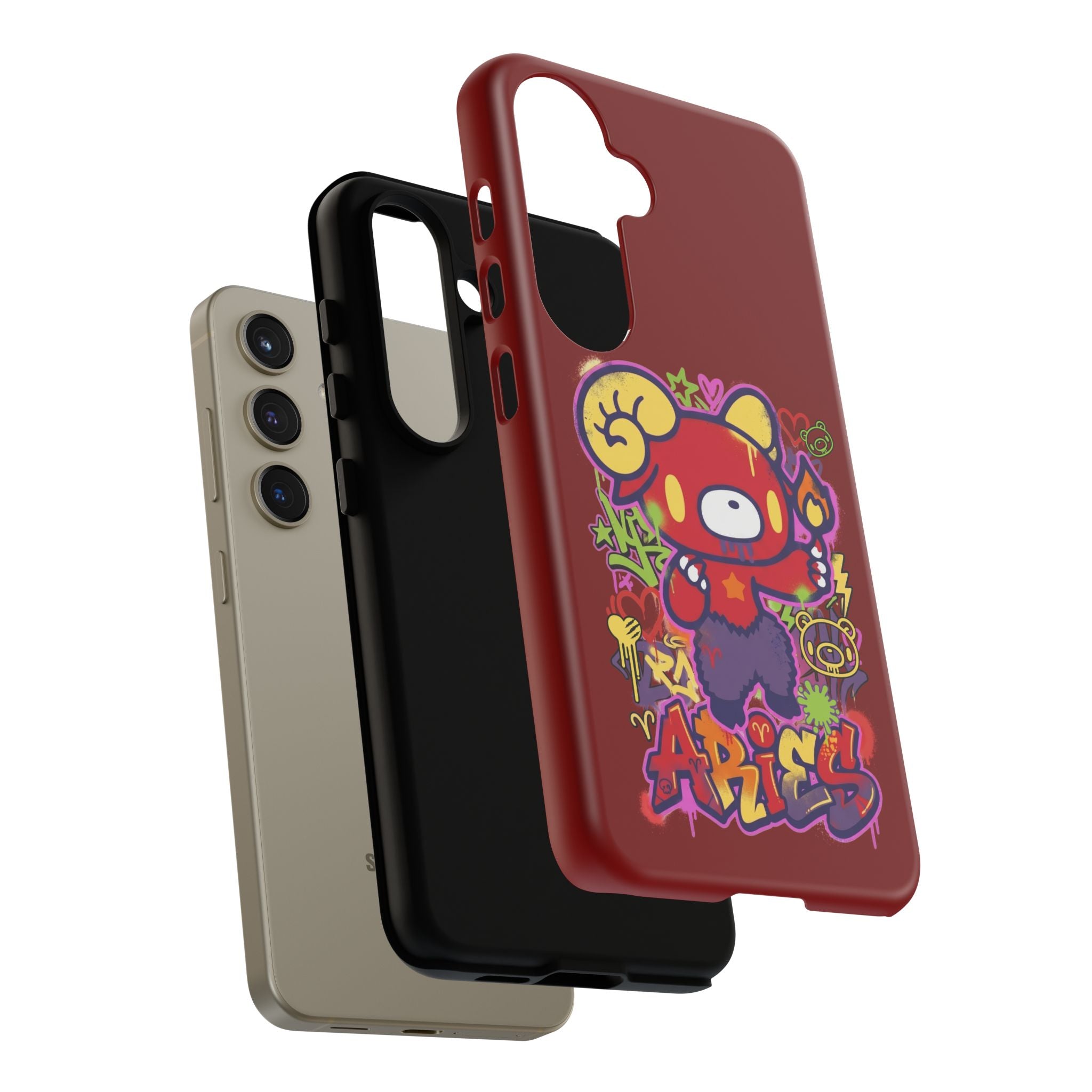 Zodiac Aries  Gloomy Bear Phone Case