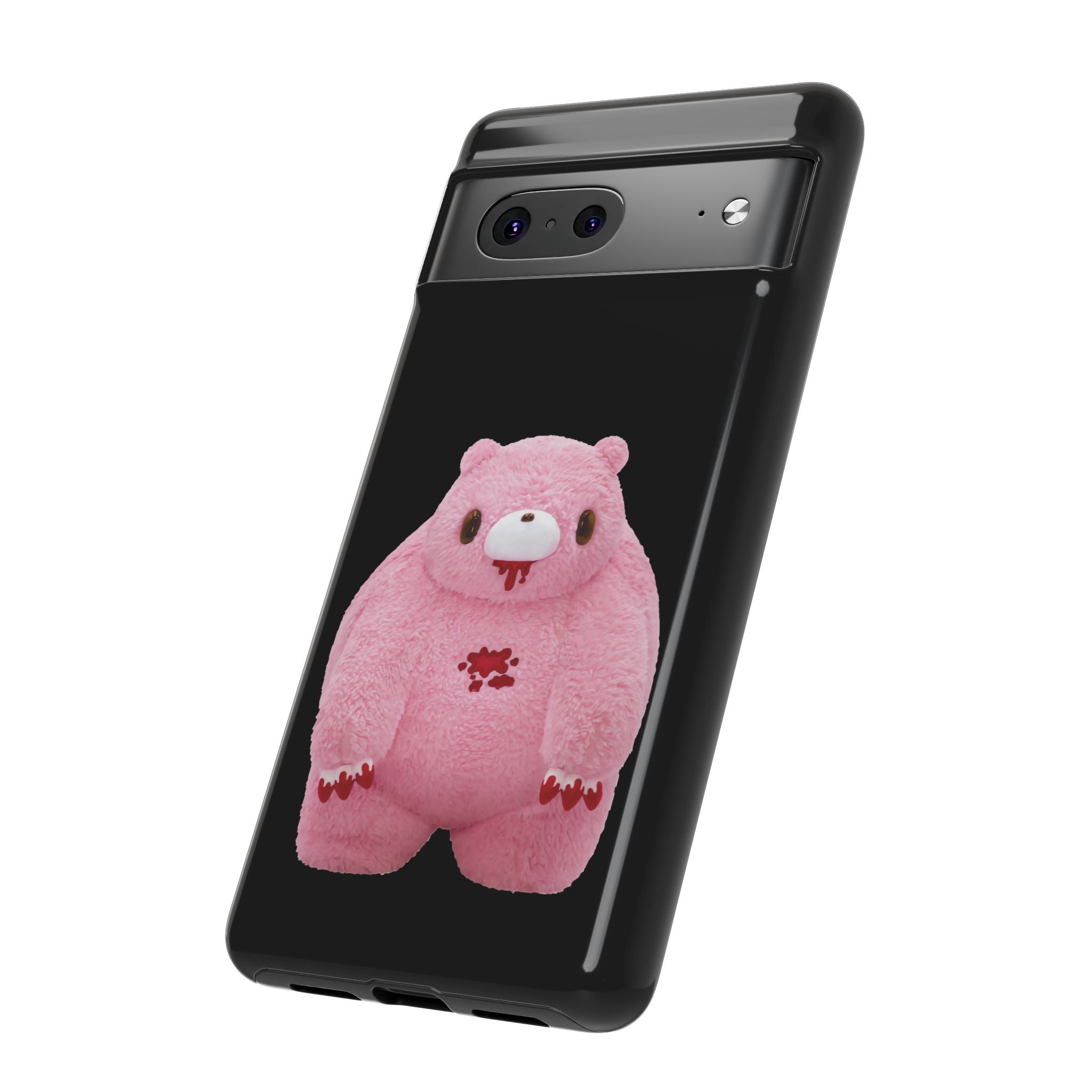 Chubby Gloomy Plush Tough Phone Case