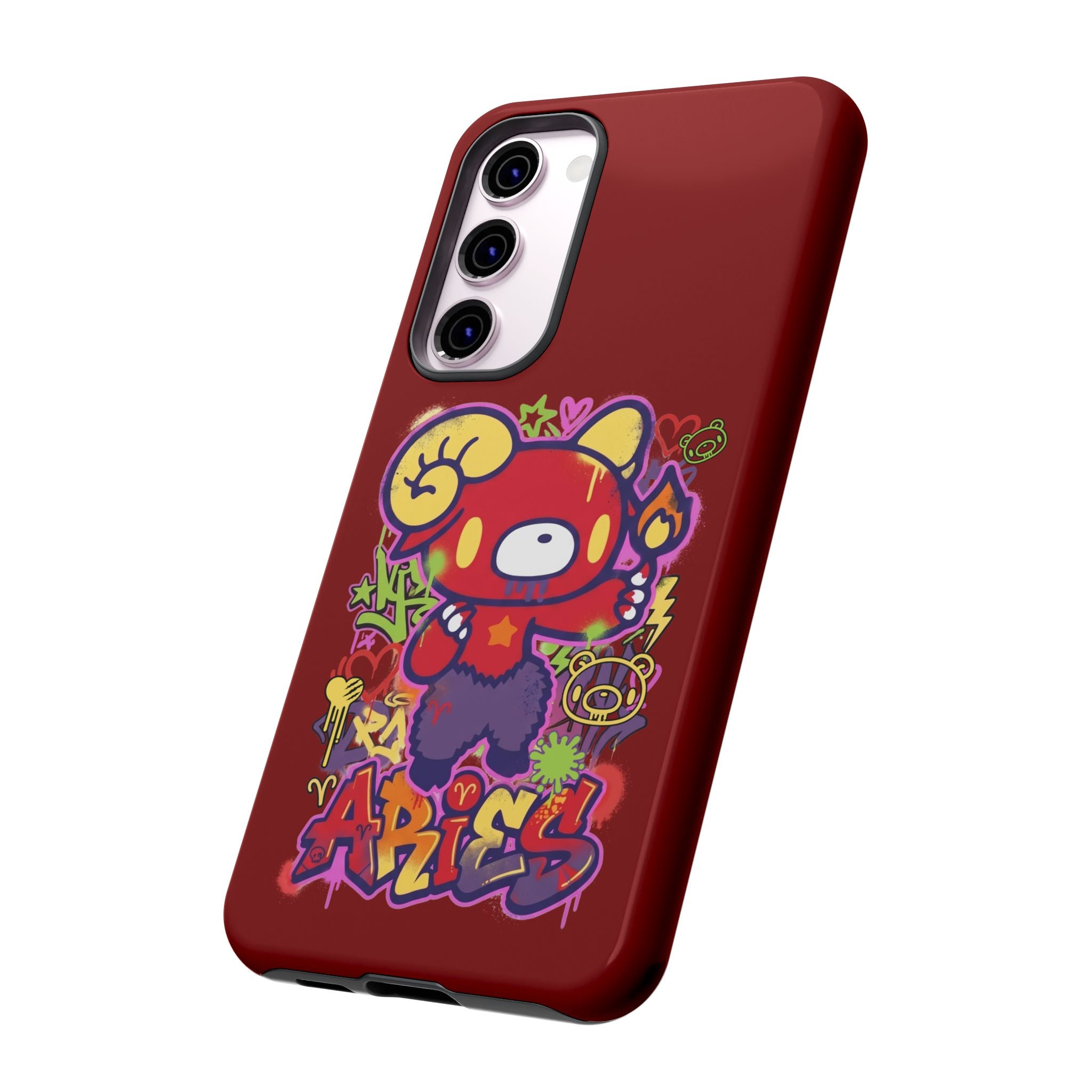Zodiac Aries  Gloomy Bear Phone Case