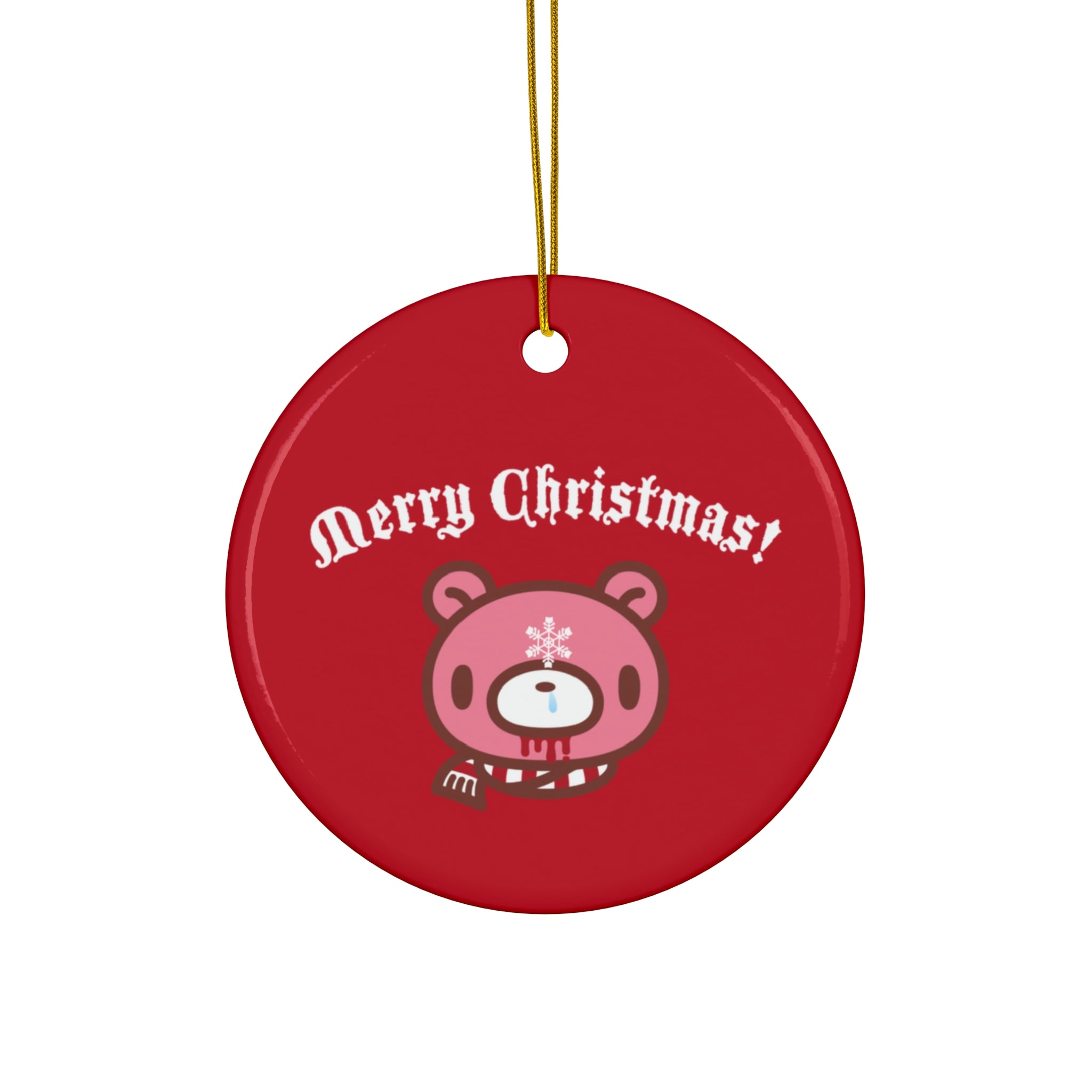 Gloomy Bear Ceramic Ornament, 4 Shapes