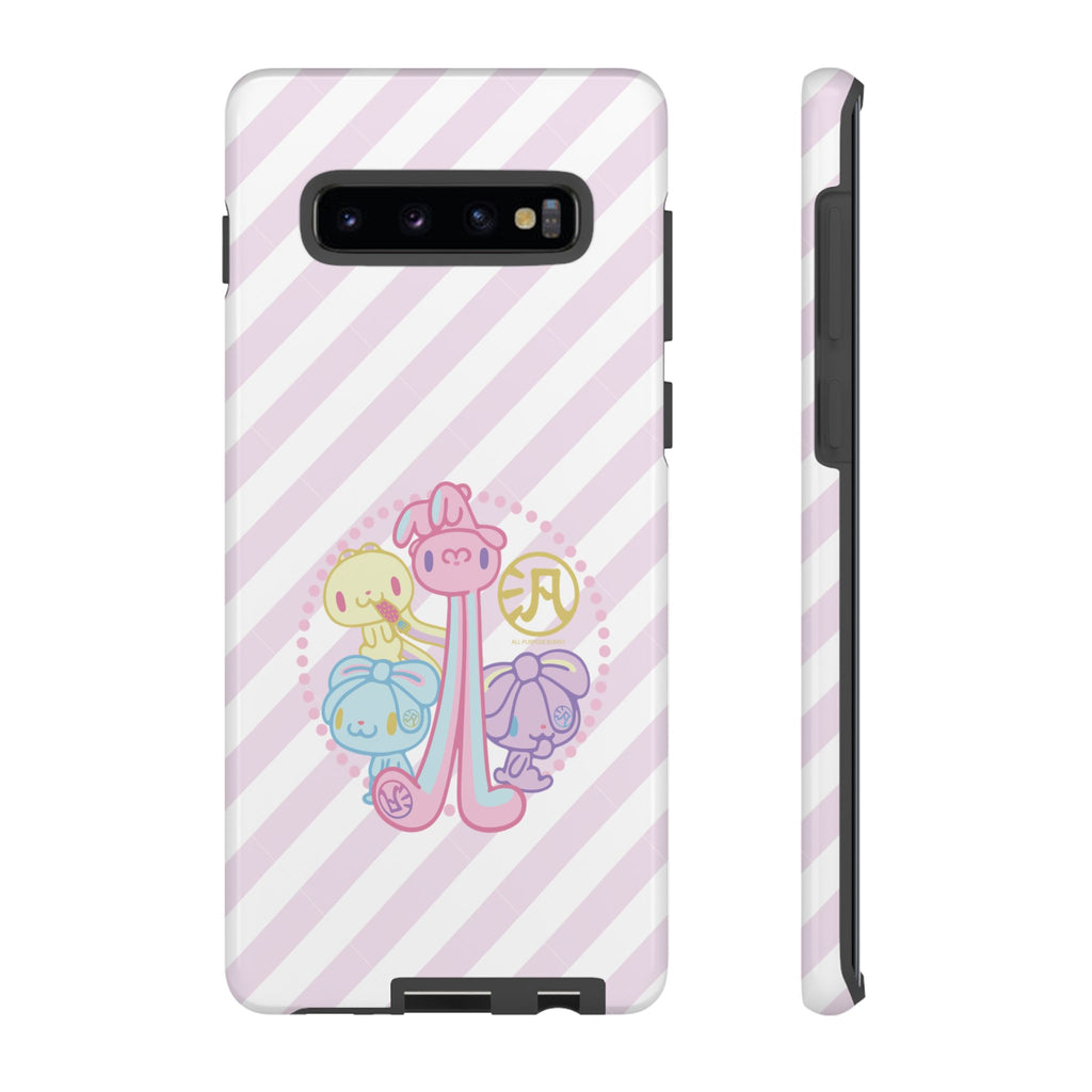 Group Pastel All Purpose Bunny - Phone Case