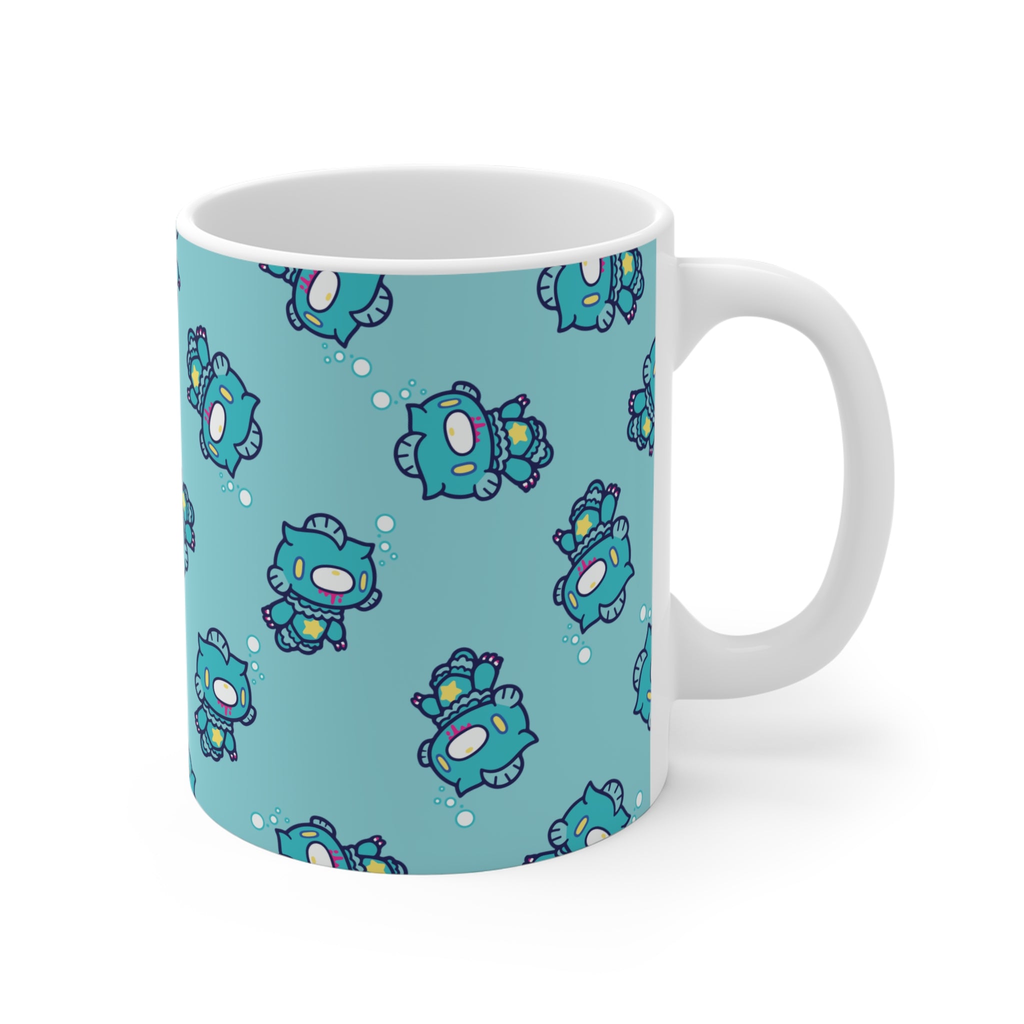 Pisces Gloomy Bear Ceramic Mug (11oz)