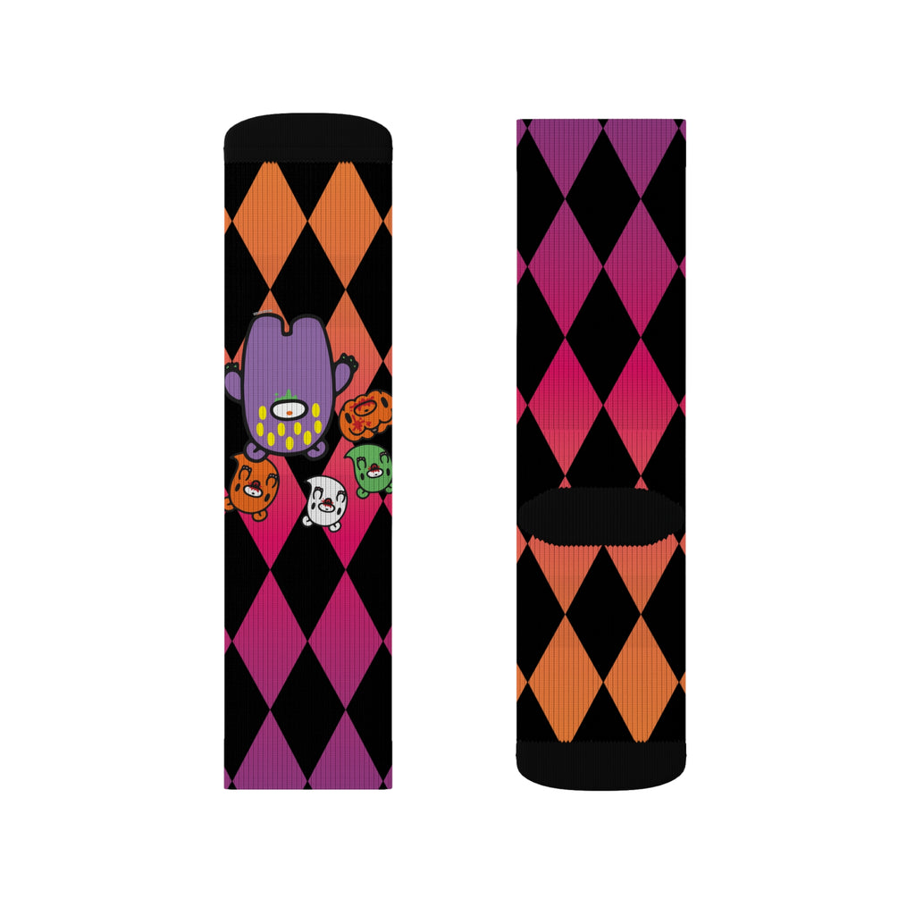 Monster Gloomy Halloween Edition - Sublimation Socks