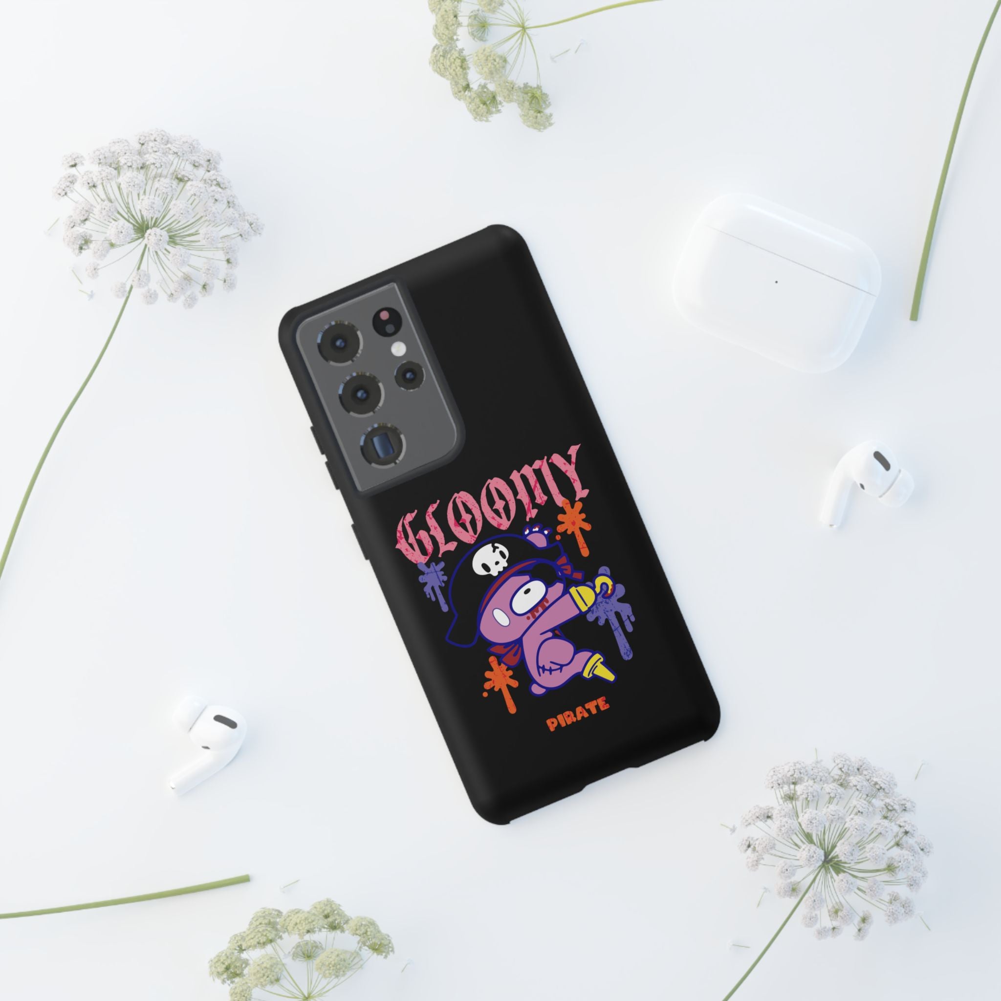 gloomy bear Halloween pirate Phone Case