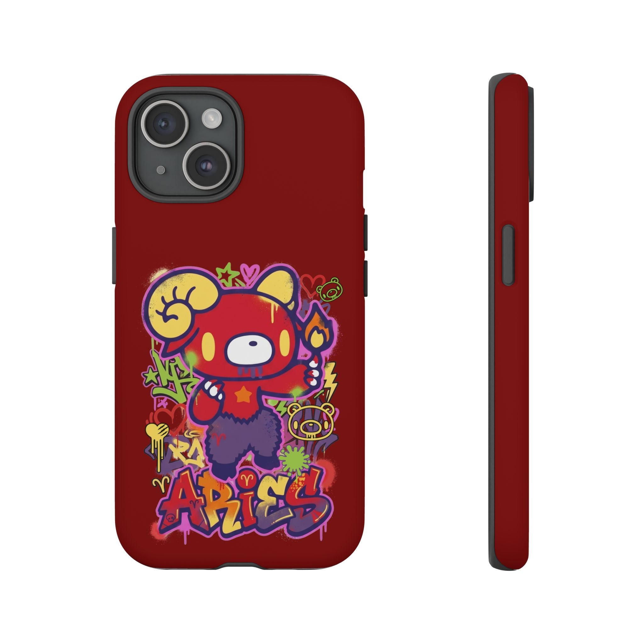 Zodiac Aries  Gloomy Bear Phone Case