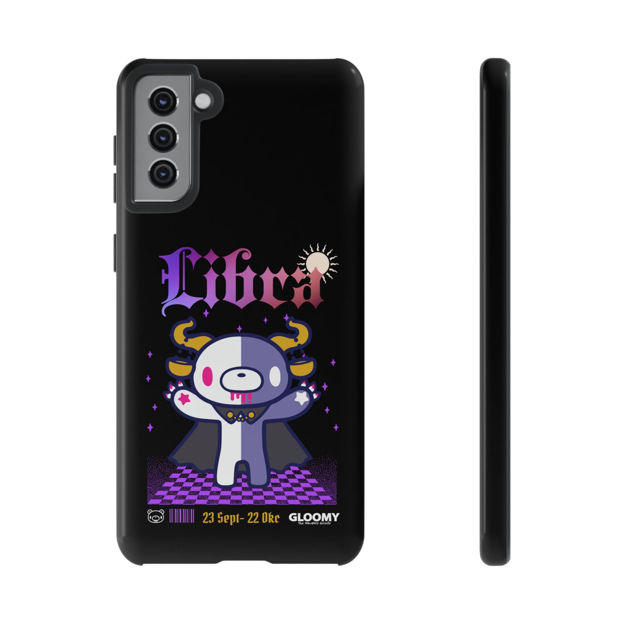 gloomy bear libra zodiac Phone Case