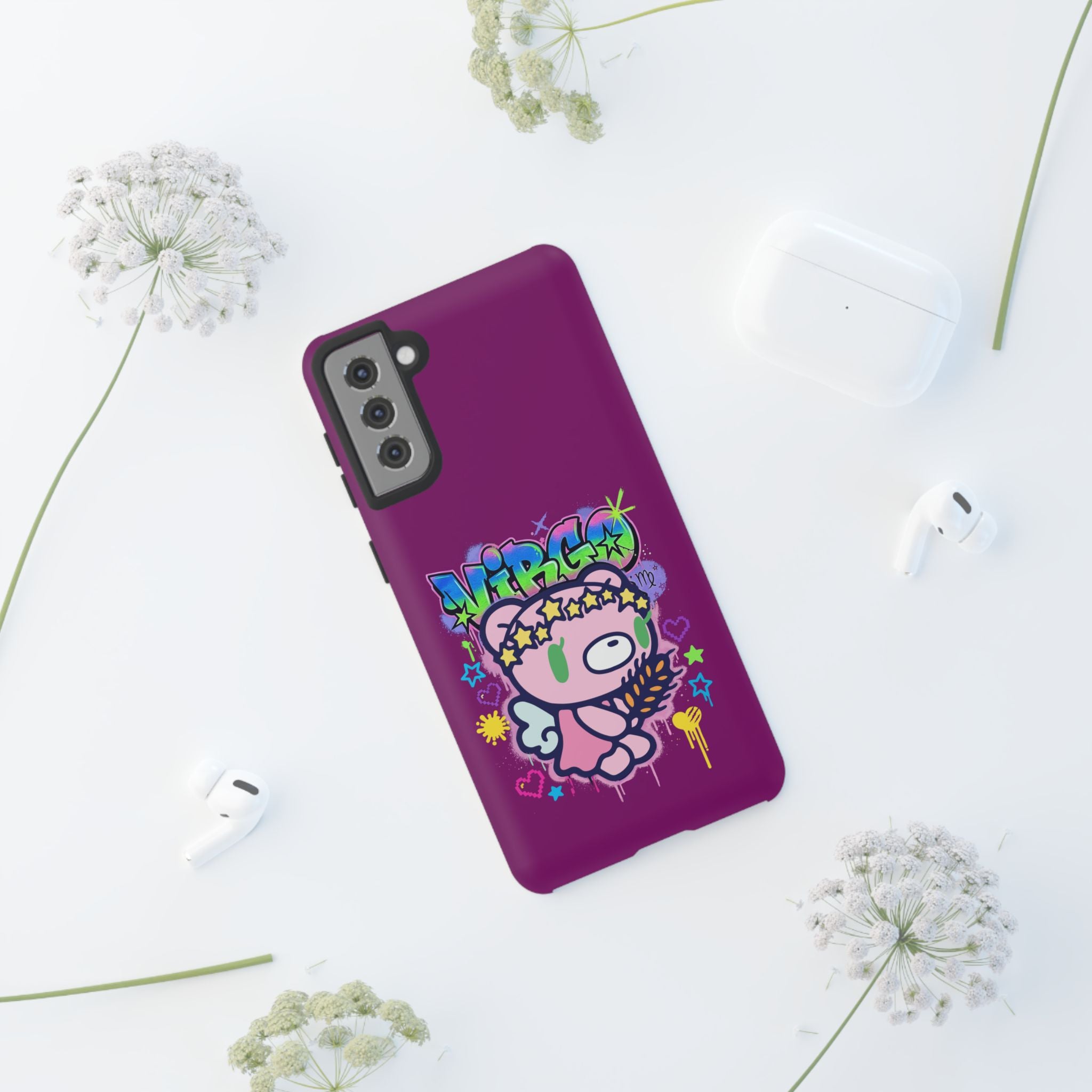 Zodiac Virgo  Gloomy Bear  Phone Case
