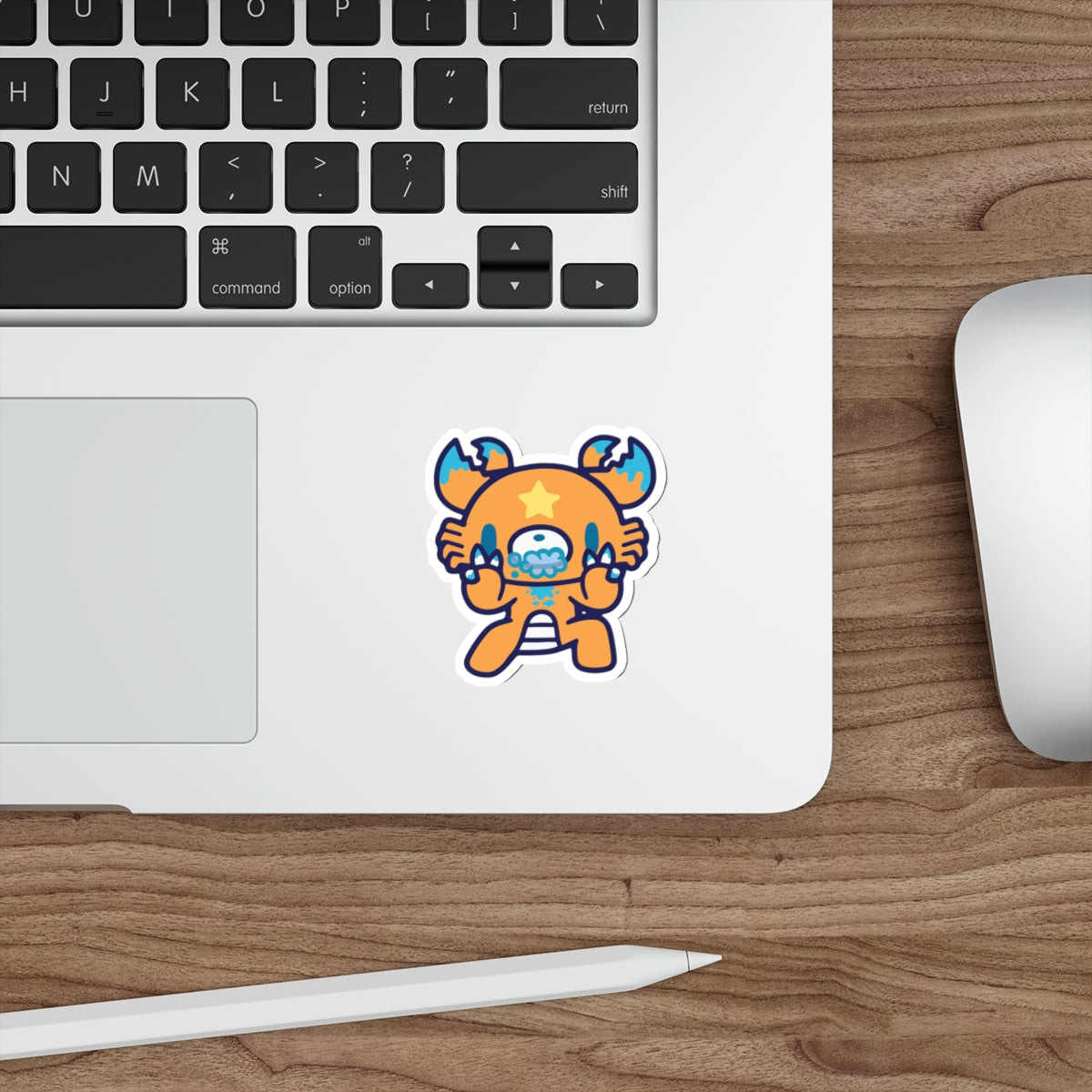 Gloomy Zodiac Cancer Die-Cut Stickers