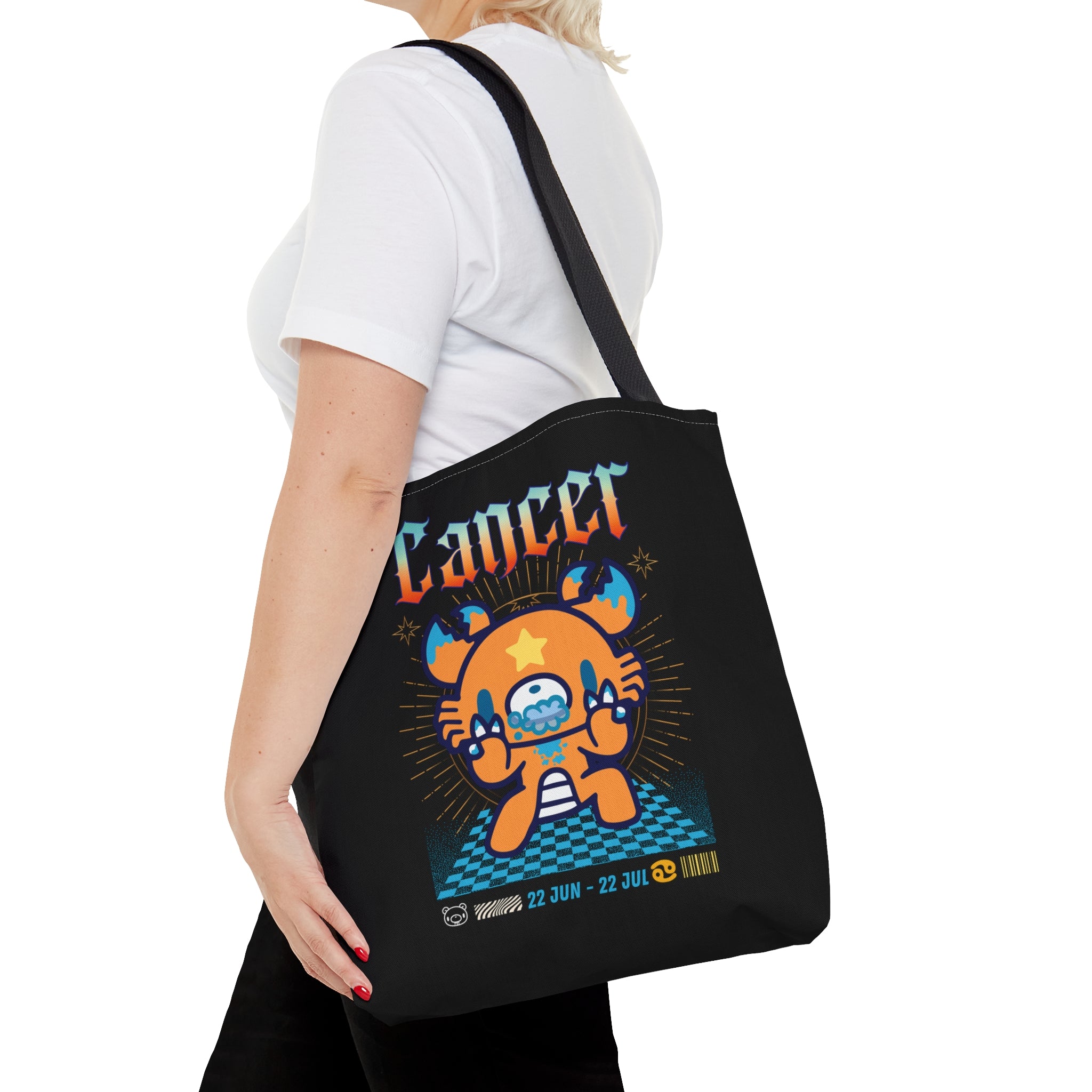 Gloomy Cancer zodiac Tote Bag