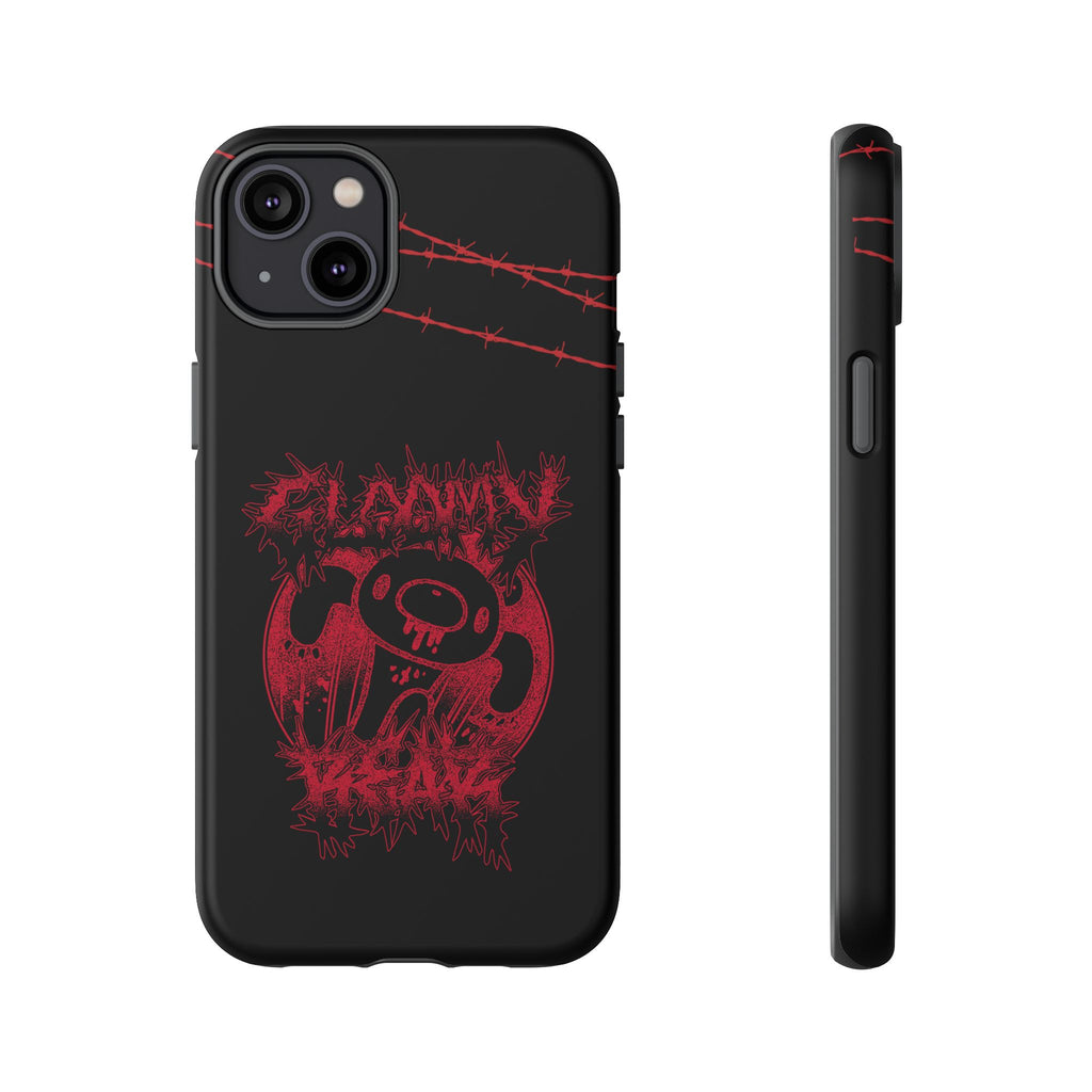 Gloomy Bear Metal Show Red Phone Case