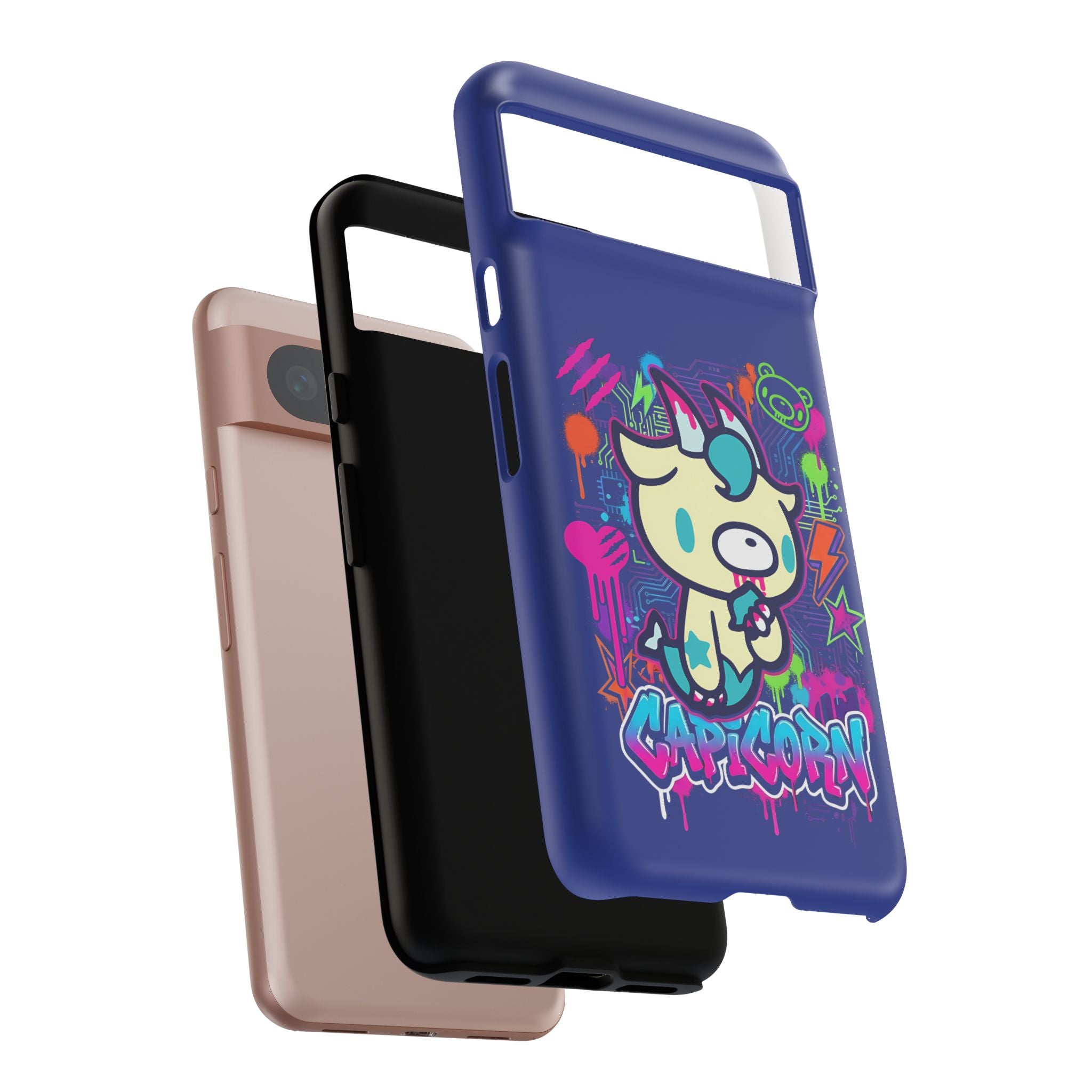 Zodiac Capricorn Gloomy Bear Phone Case