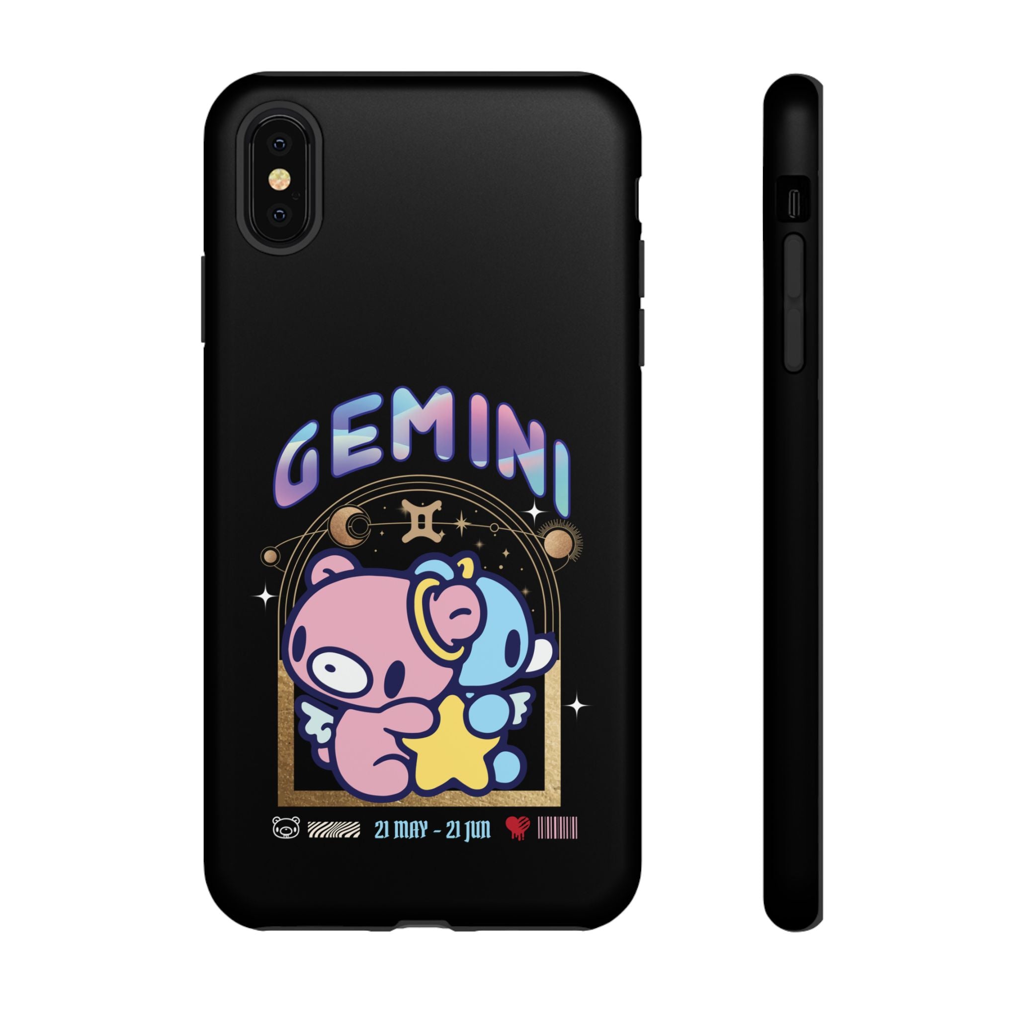 Gloomy gemini Phone Case
