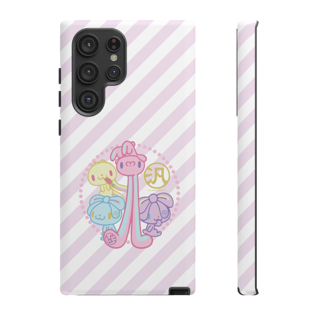 Group Pastel All Purpose Bunny - Phone Case