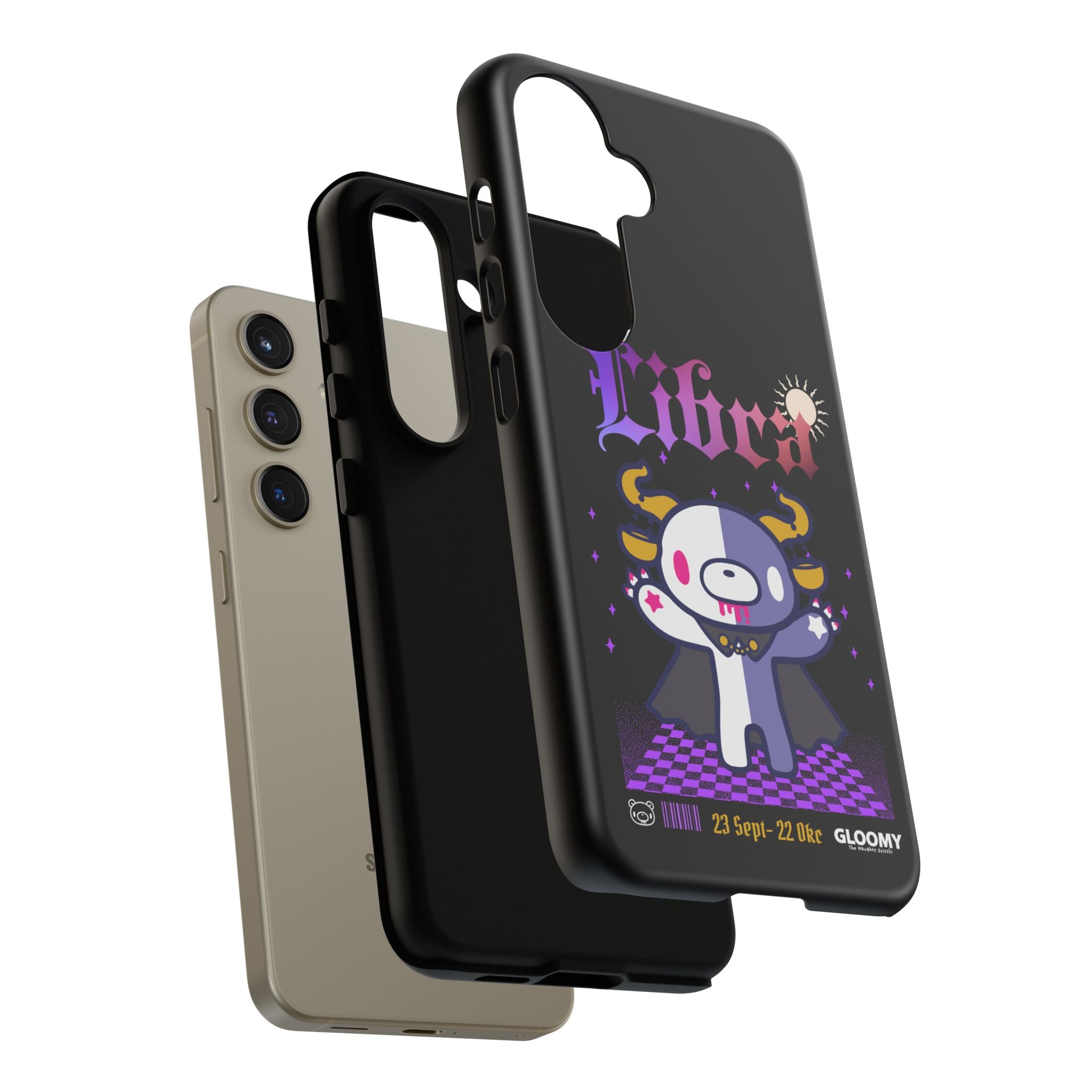 gloomy bear libra zodiac Phone Case